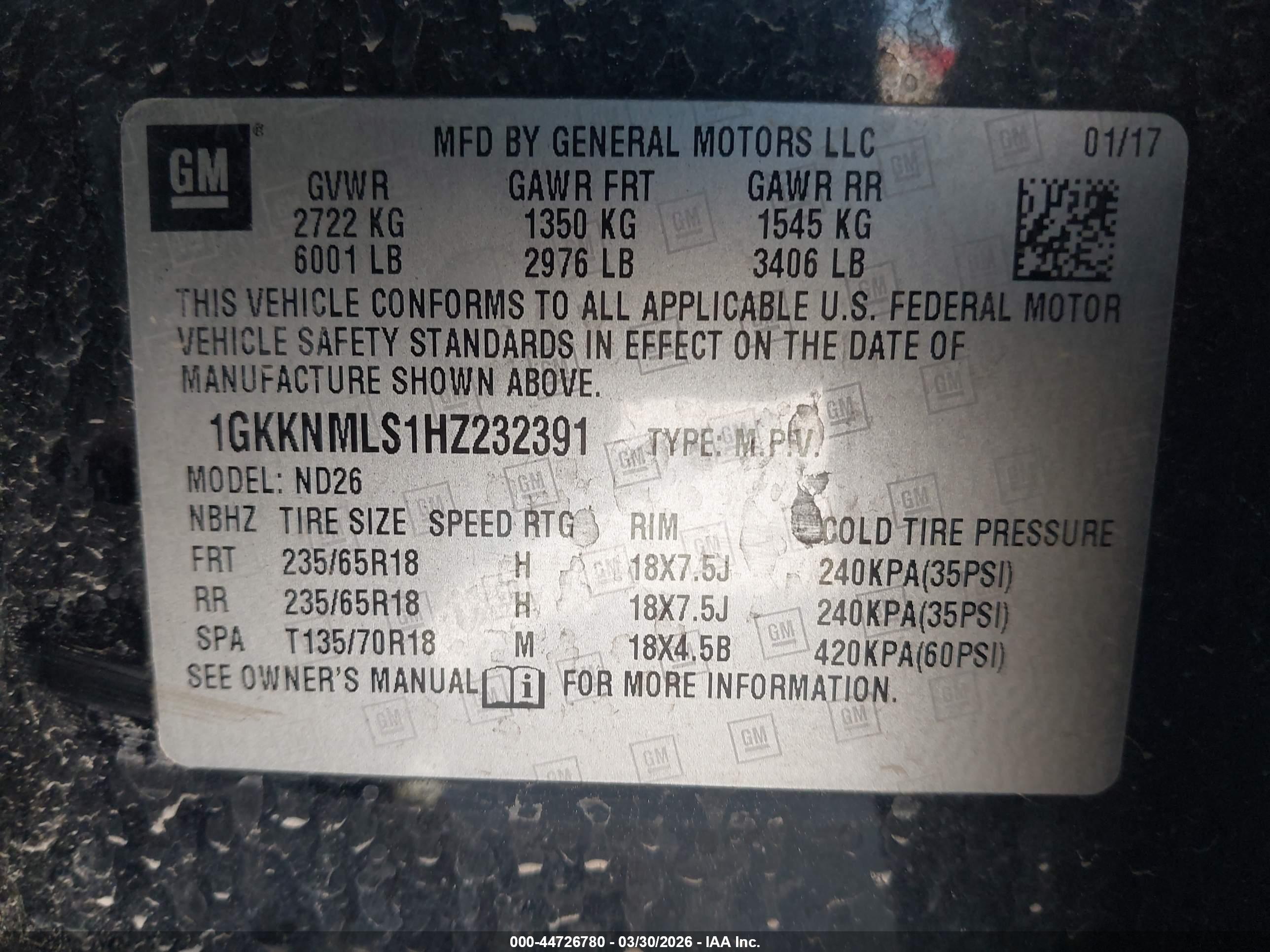 GMC ACADIA image 9