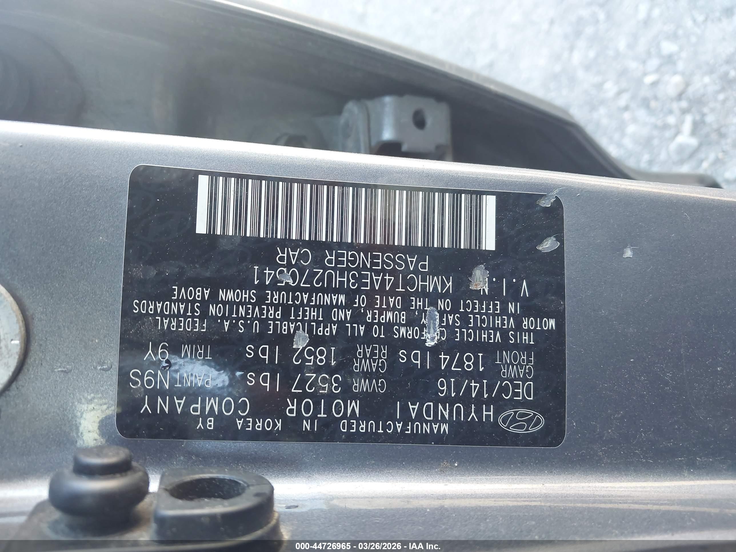 HYUNDAI ACCENT image 9