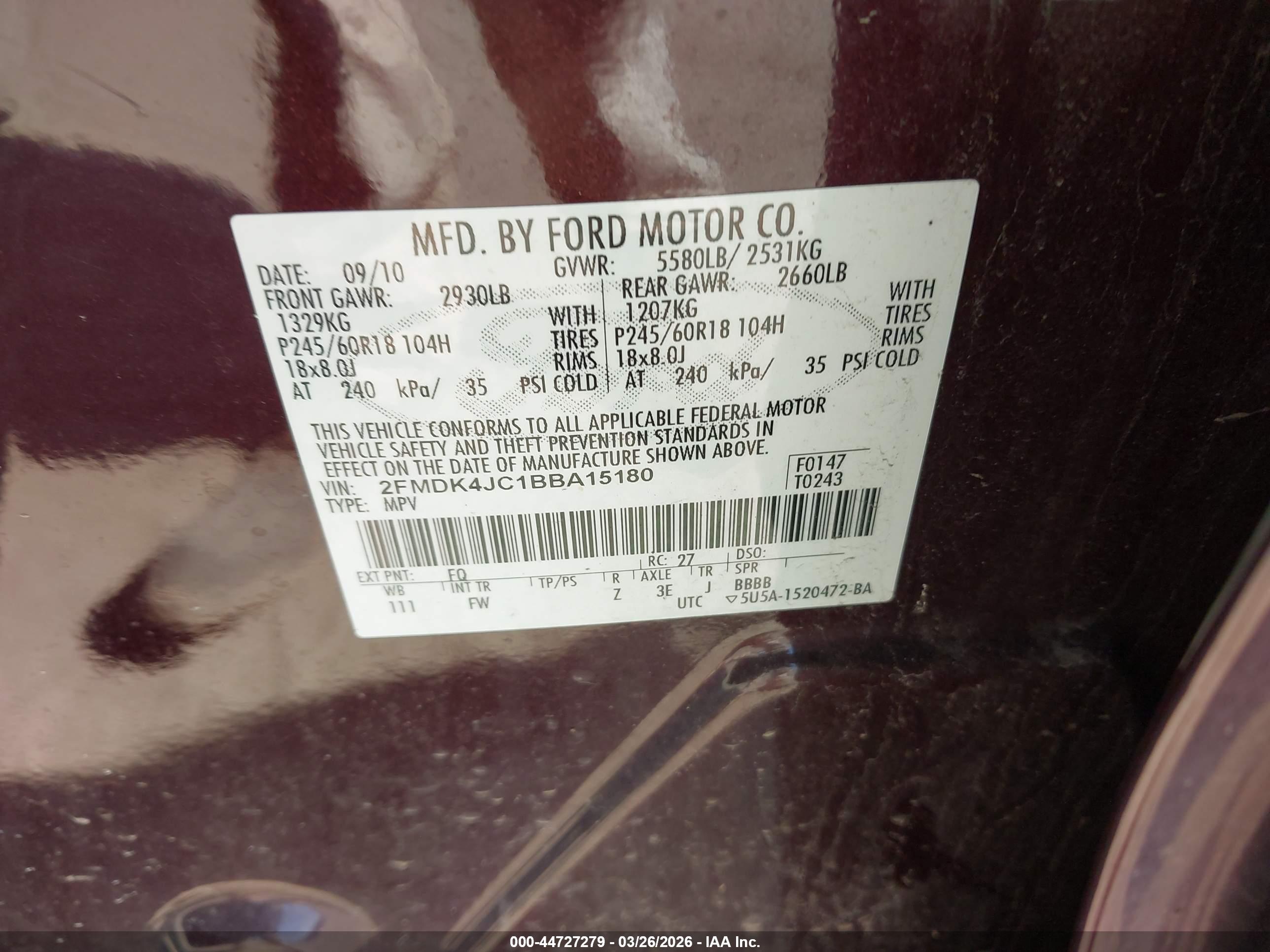 FORD EDGE image 9
