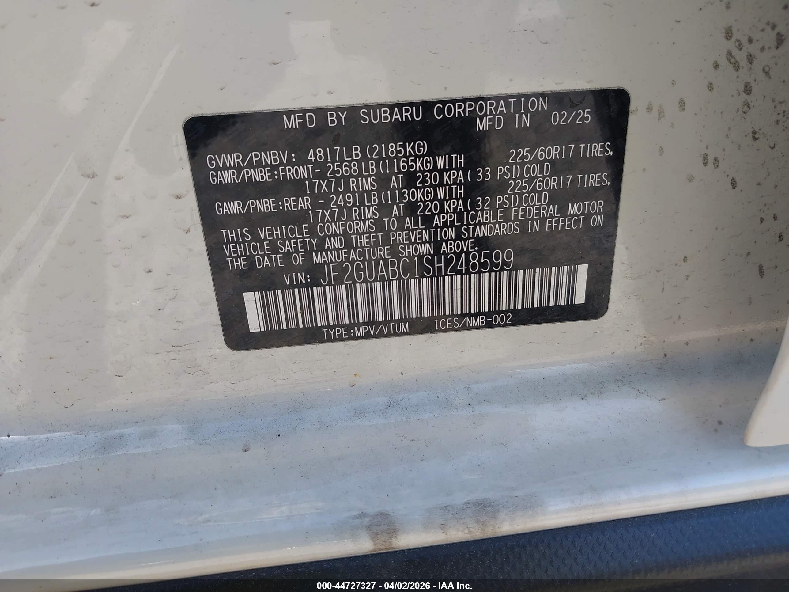 SUBARU CROSSTREK image 9