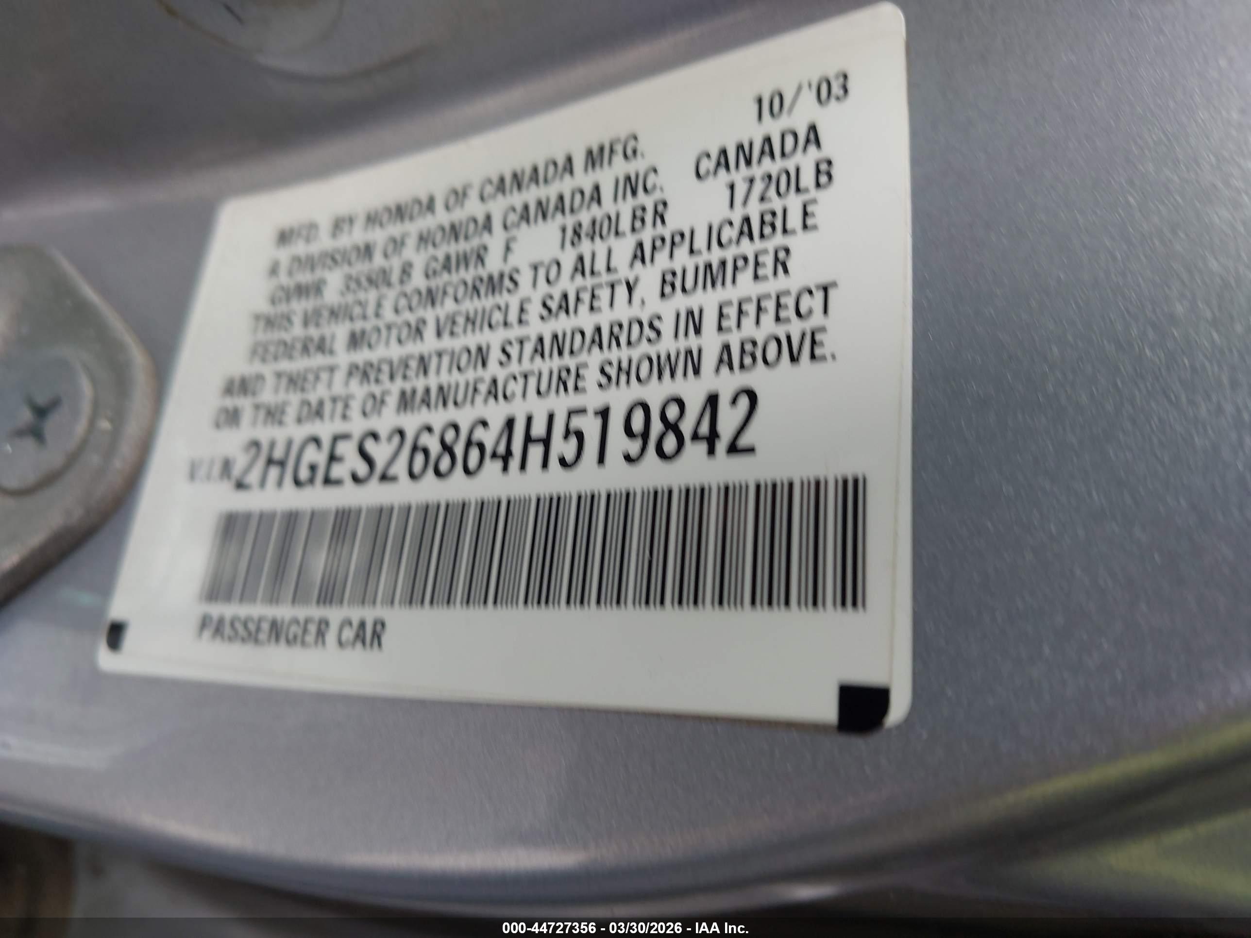 HONDA CIVIC image 9
