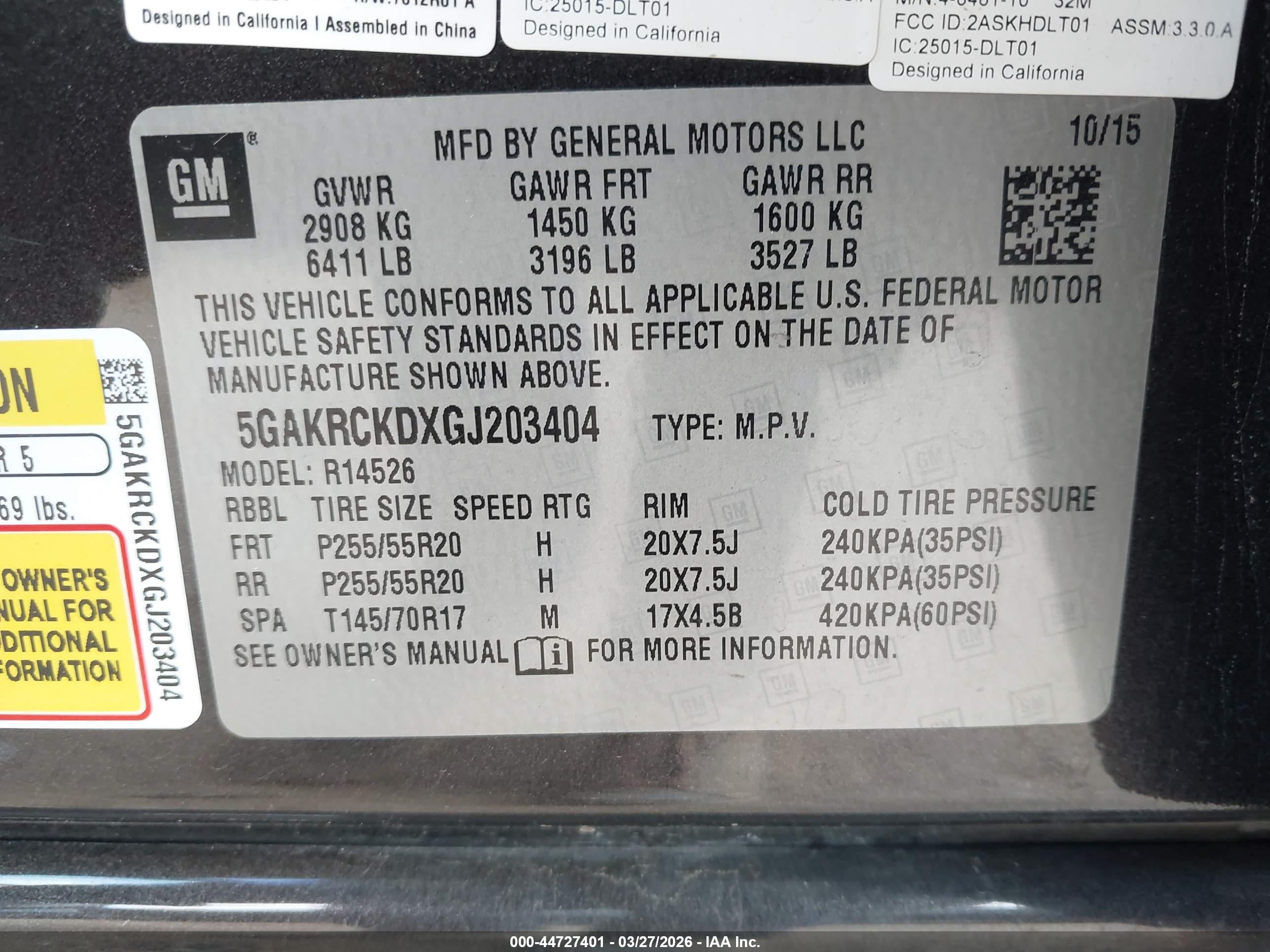 BUICK ENCLAVE image 9