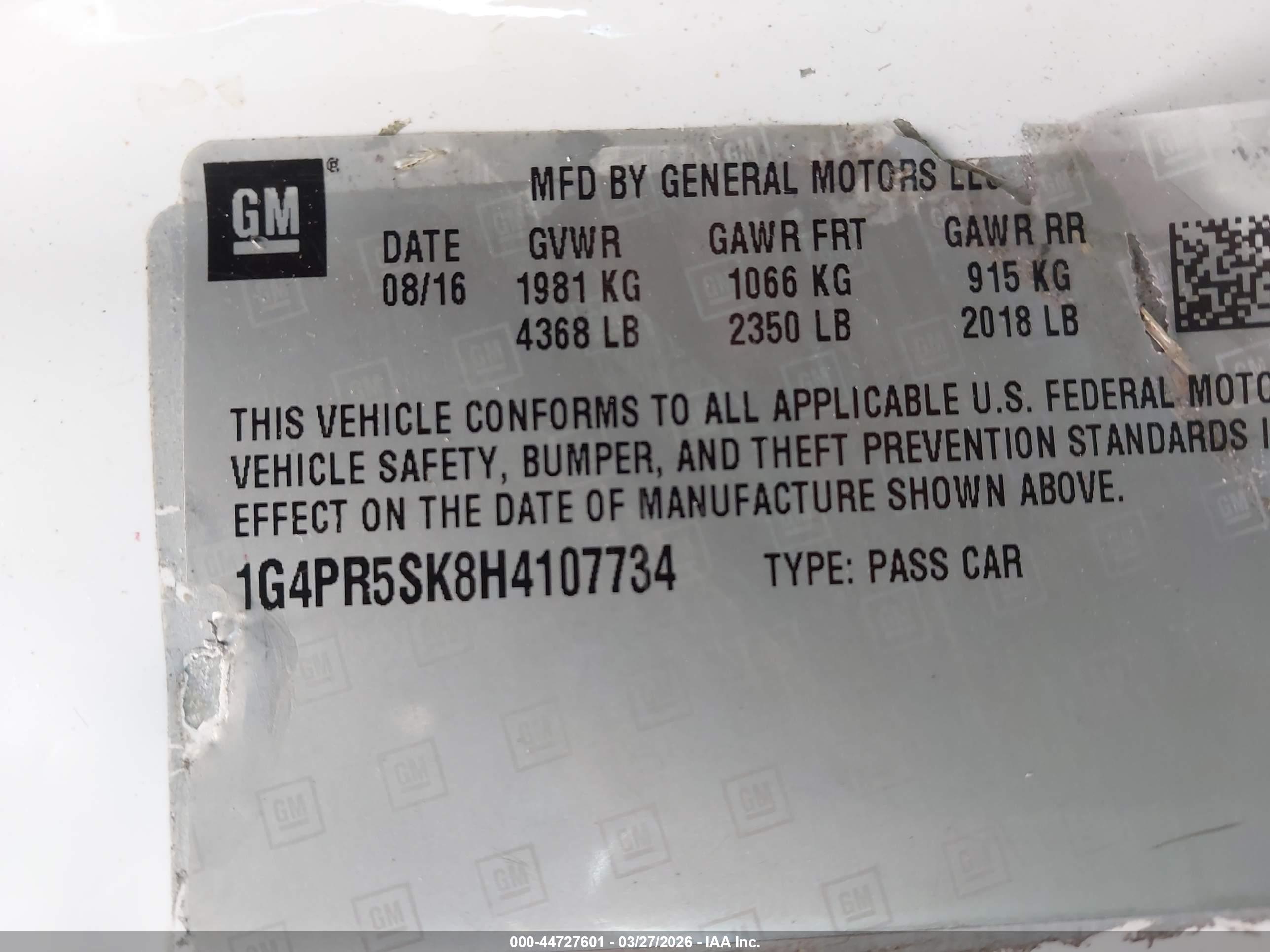 BUICK VERANO image 9