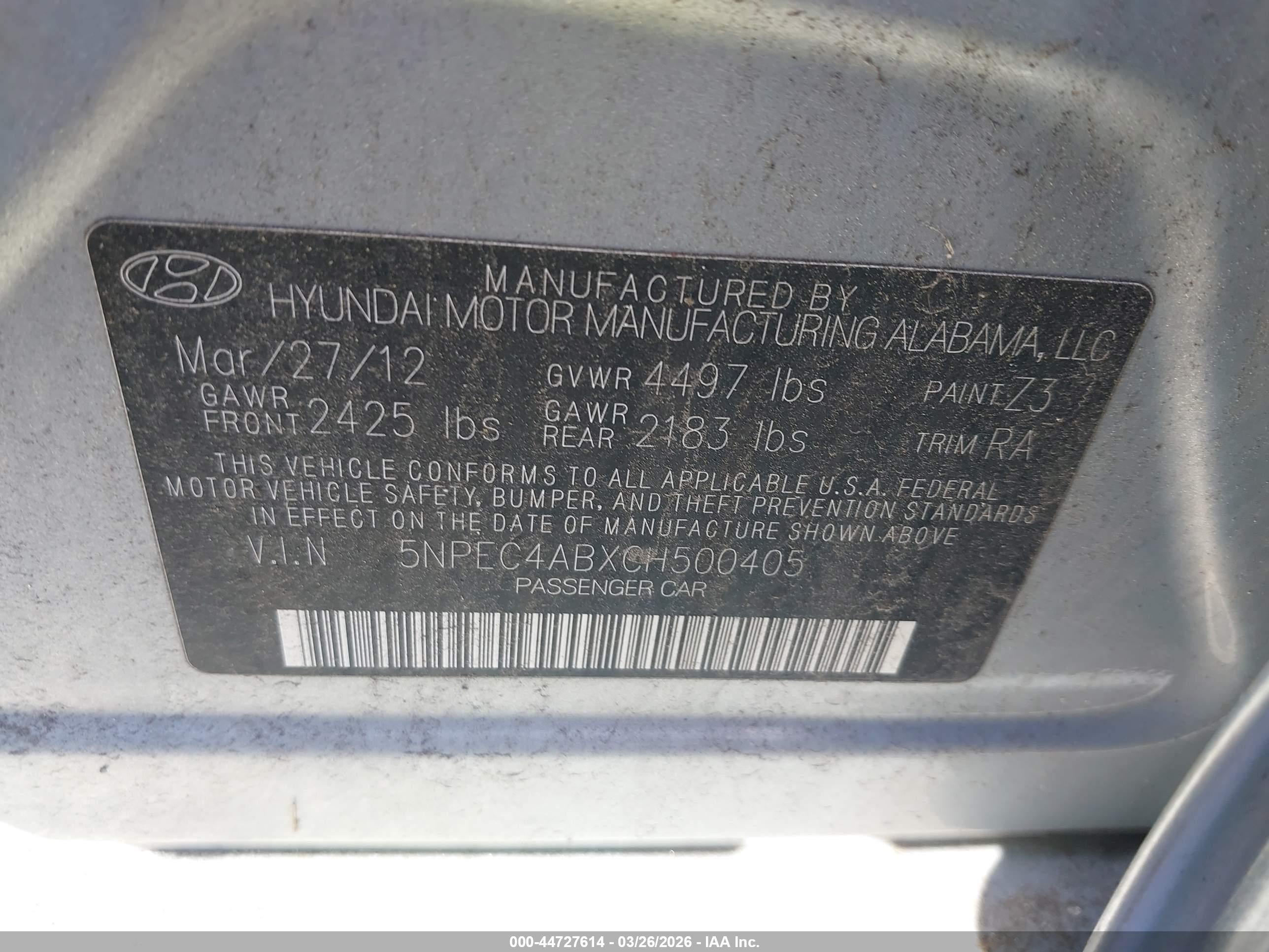 HYUNDAI SONATA image 9