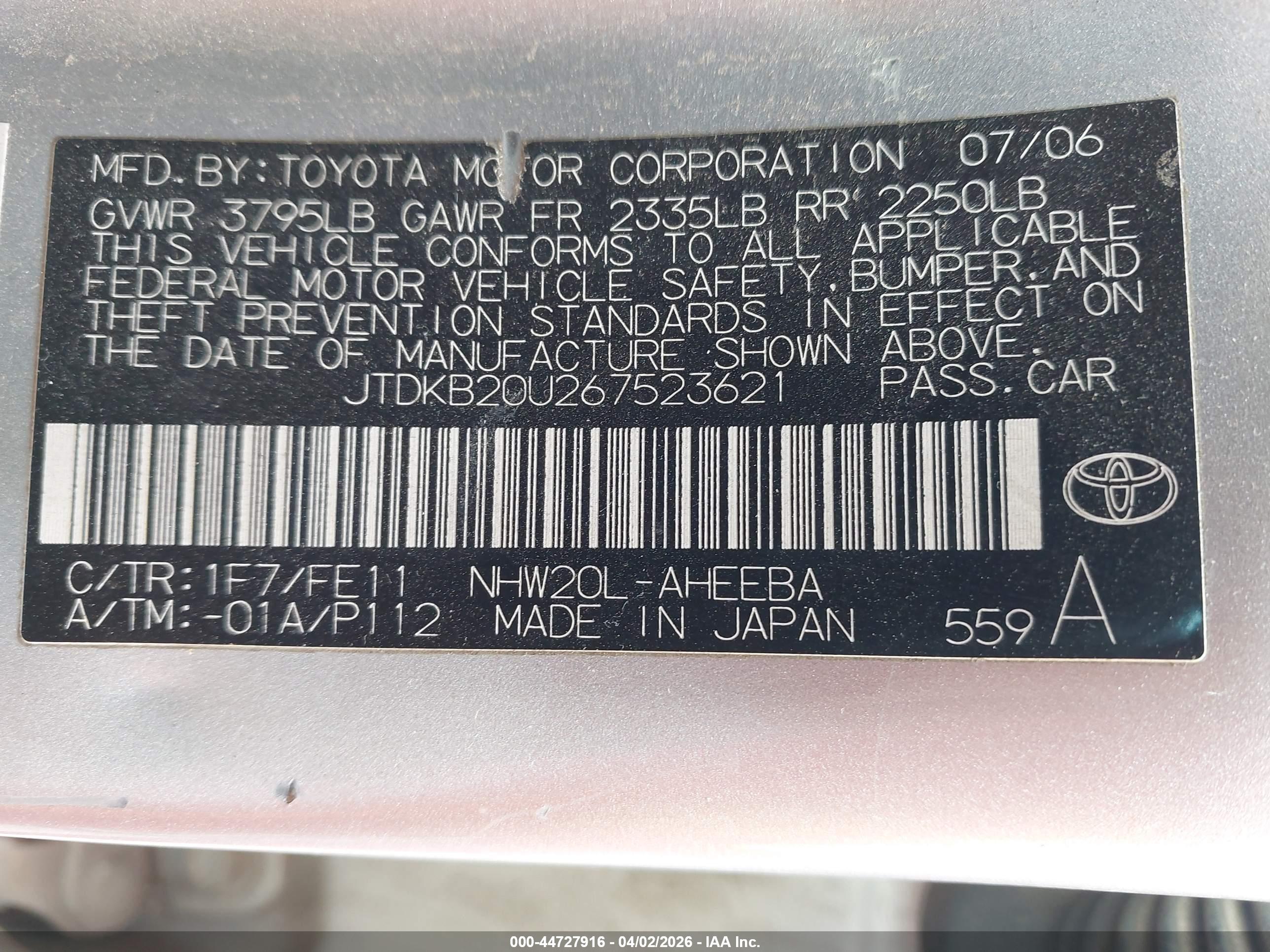 TOYOTA PRIUS image 9