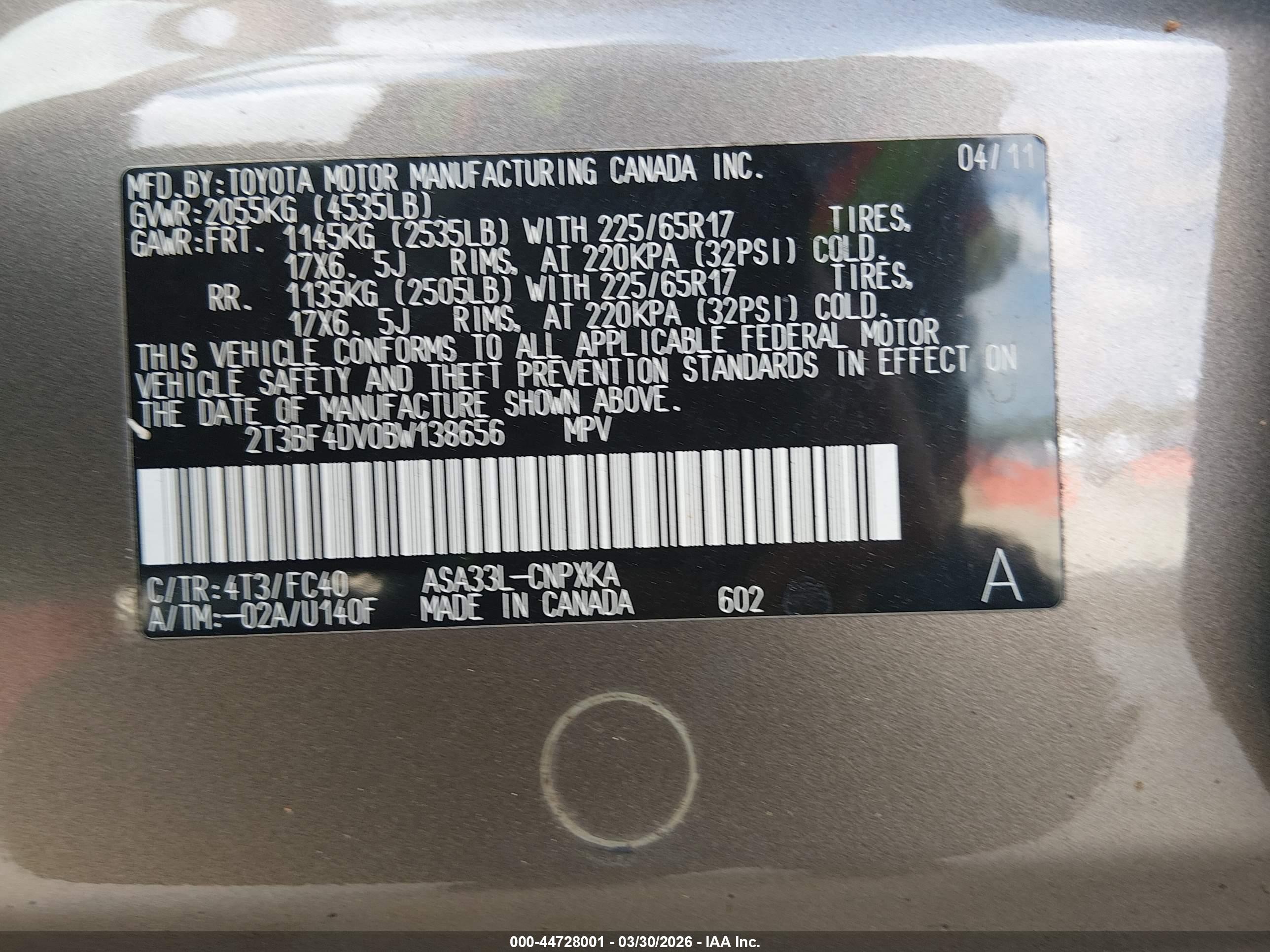 TOYOTA RAV4 image 9