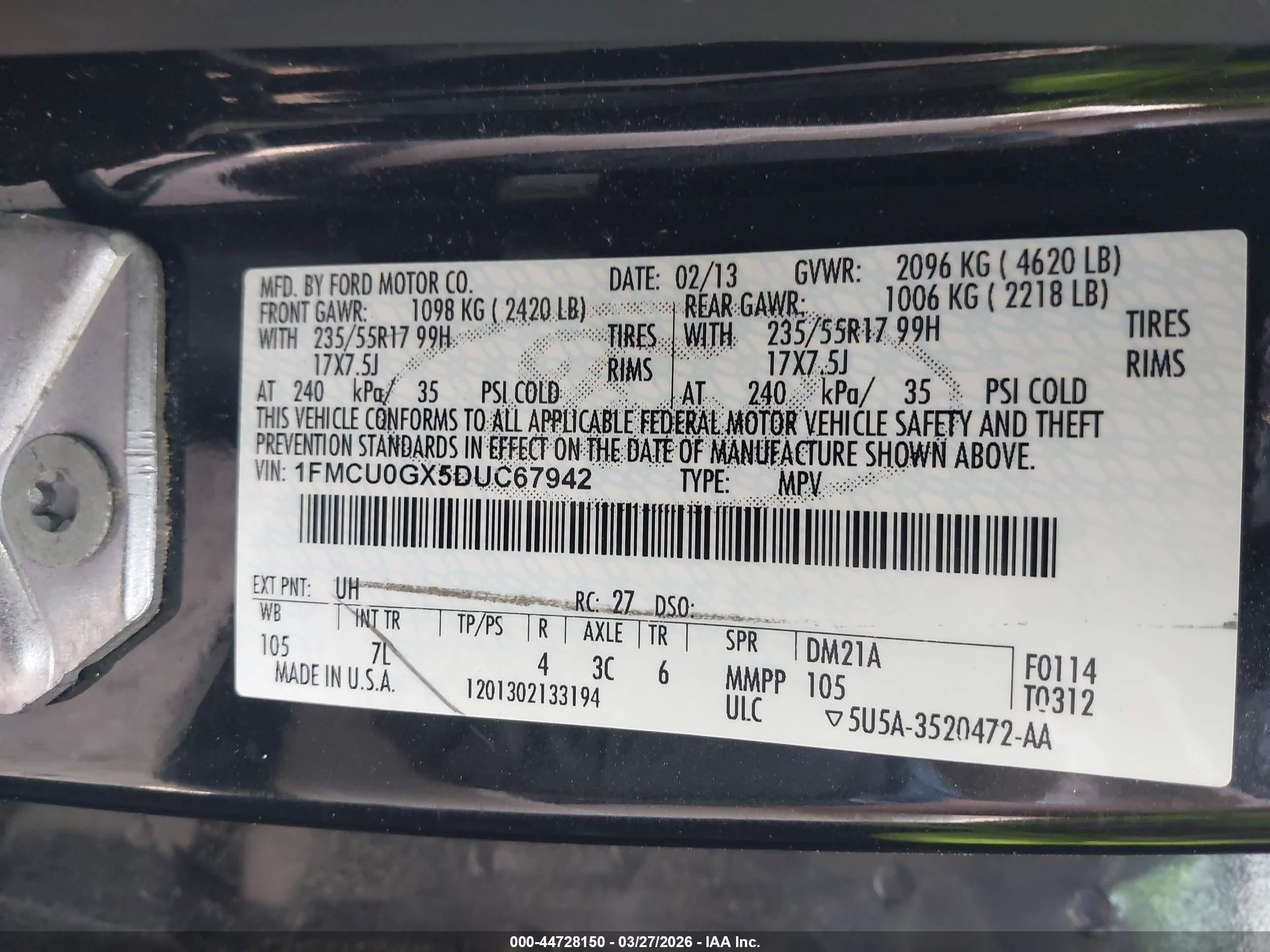 FORD ESCAPE image 9