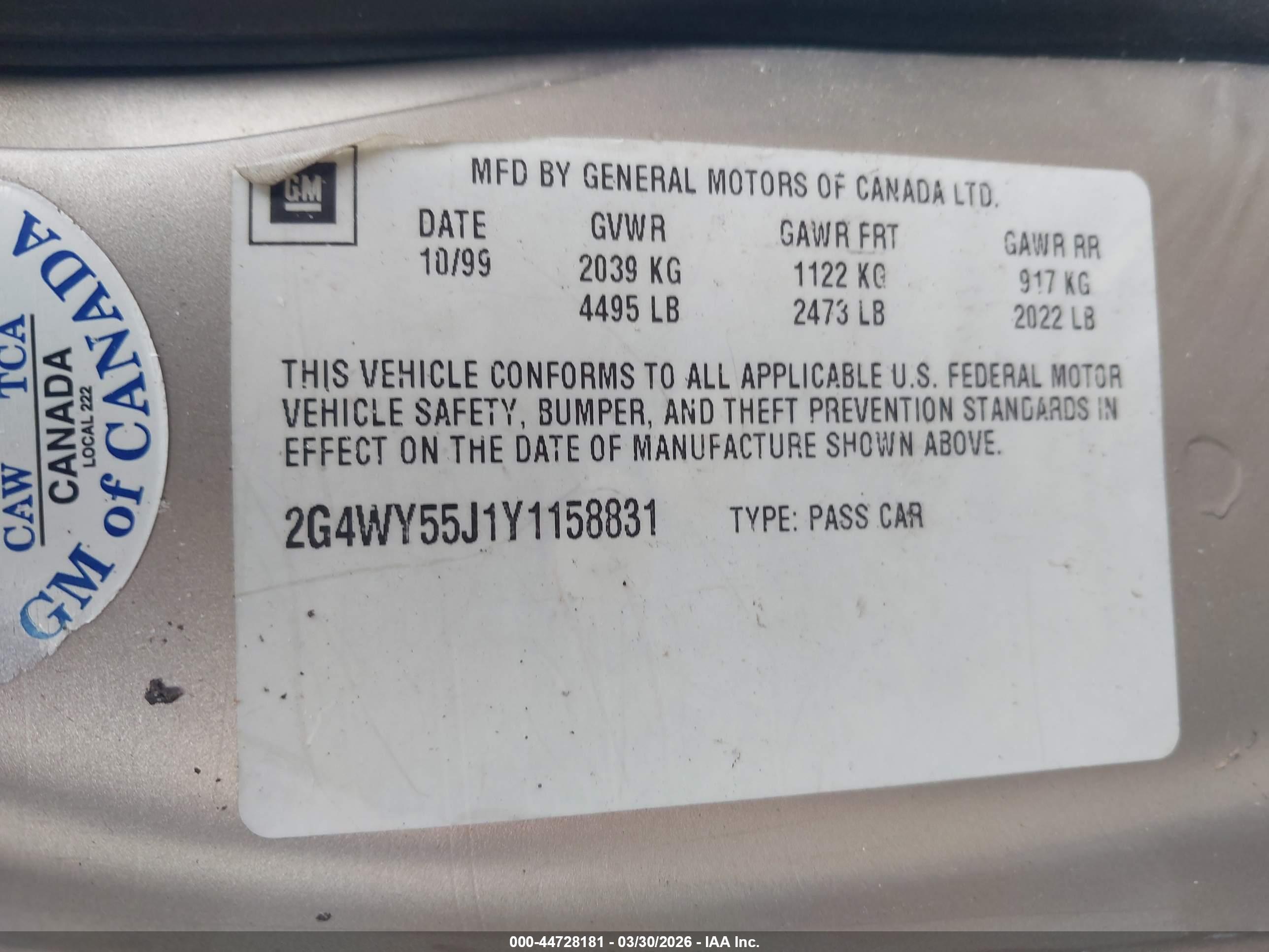 BUICK CENTURY image 9