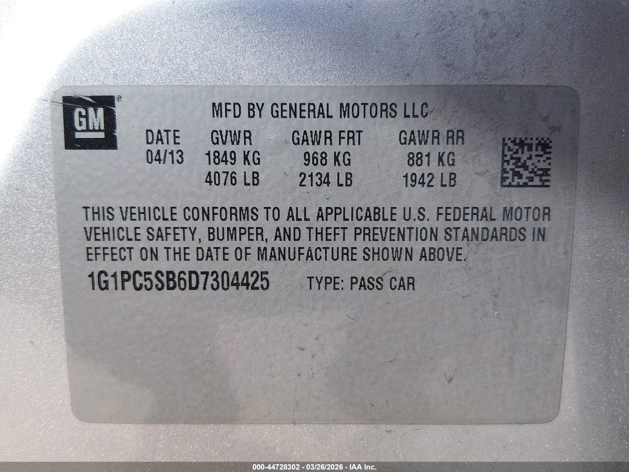 CHEVROLET CRUZE image 9