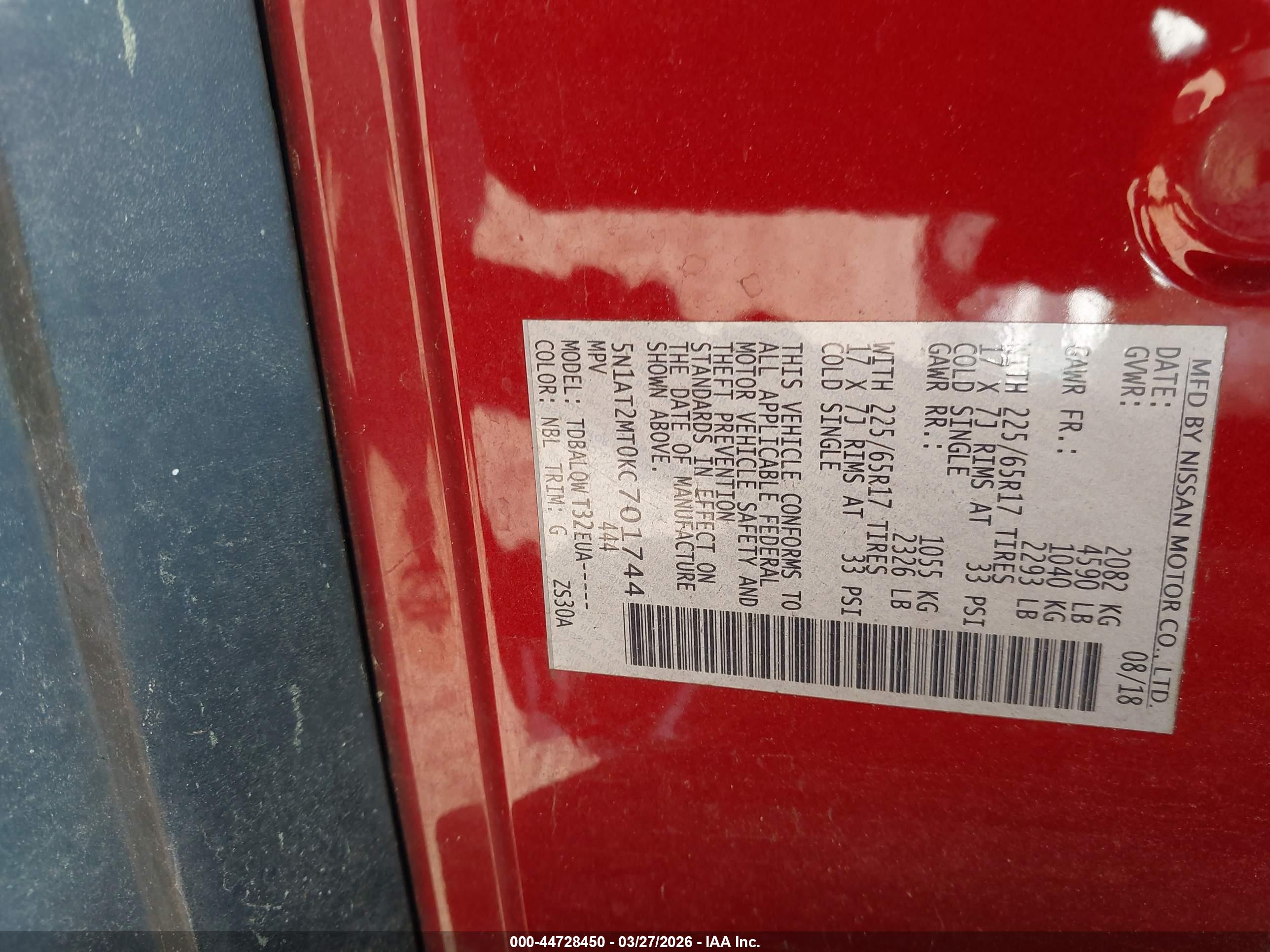NISSAN ROGUE image 9