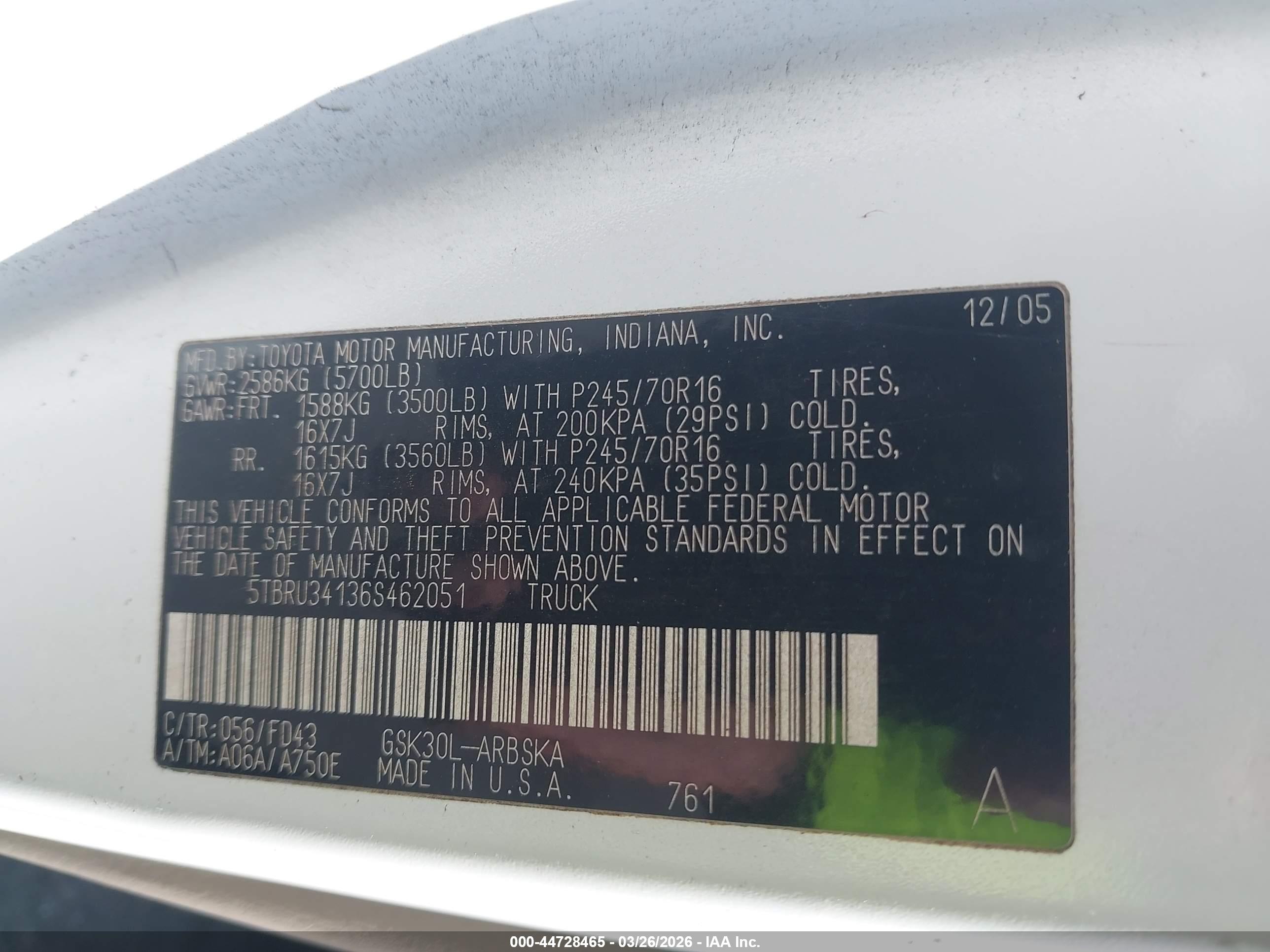 TOYOTA TUNDRA image 9