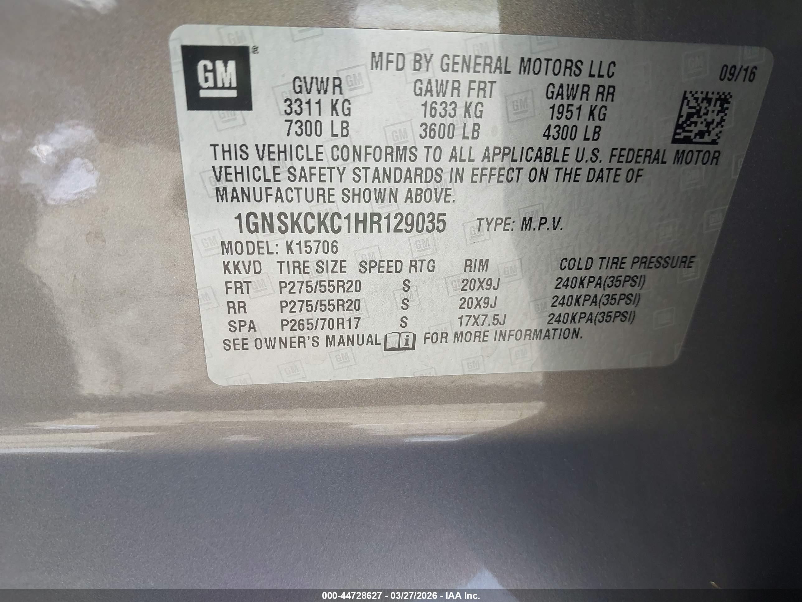 CHEVROLET TAHOE image 9
