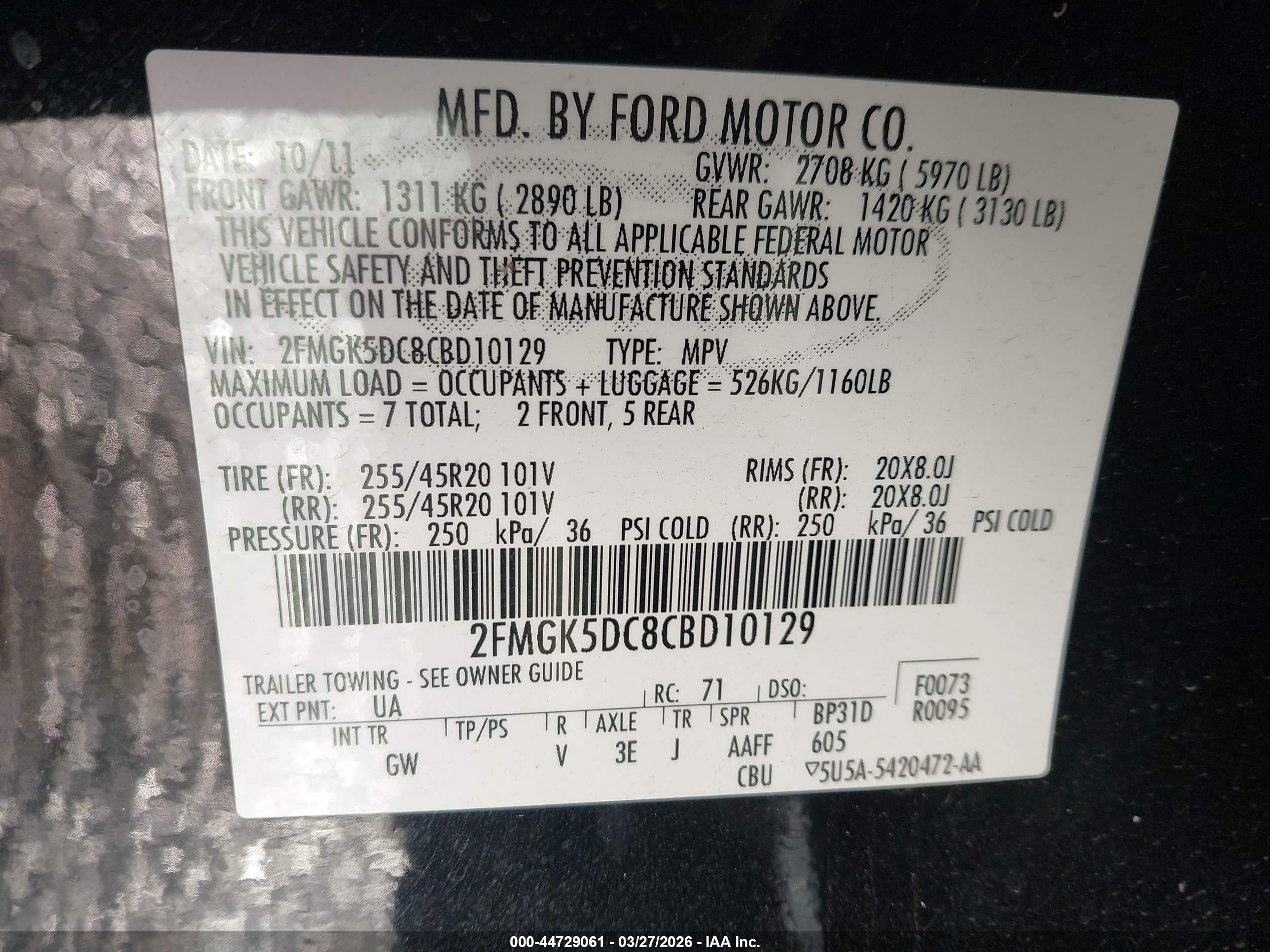 FORD FLEX image 9