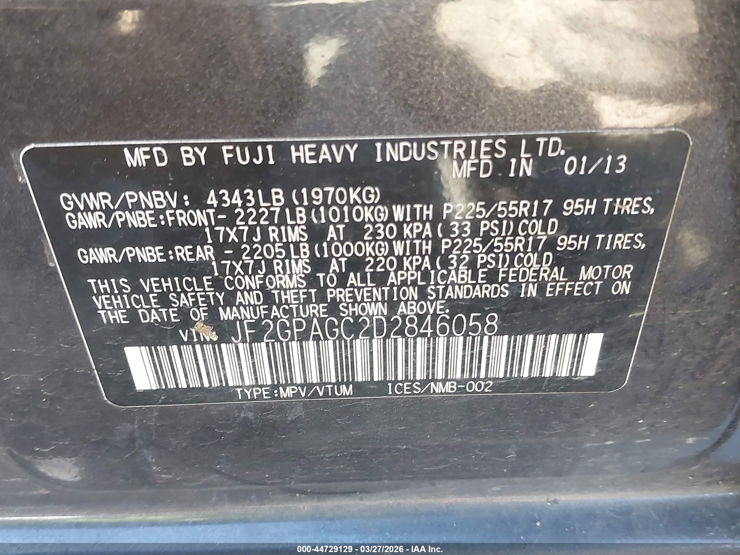 SUBARU XV image 9