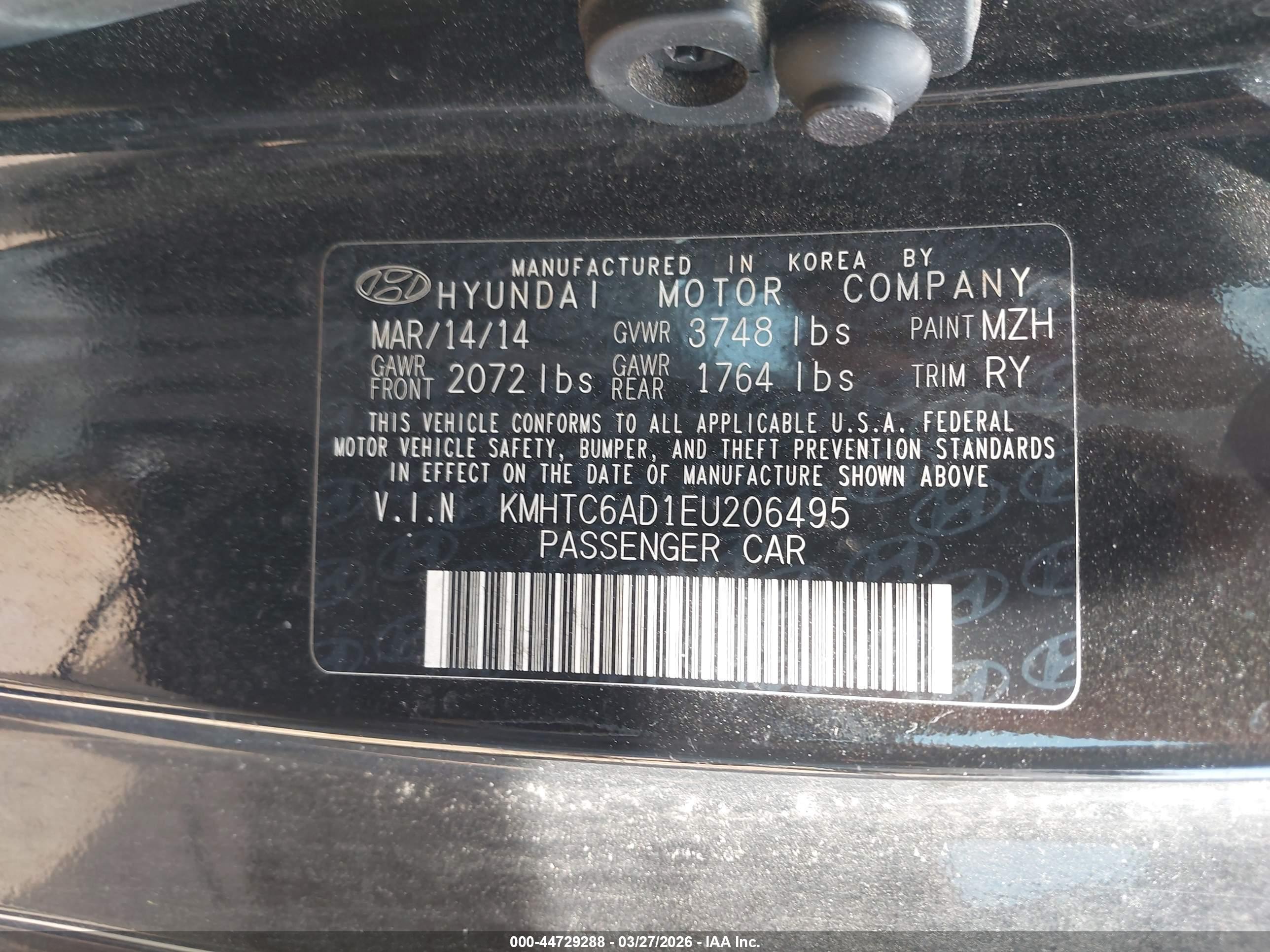HYUNDAI VELOSTER image 9