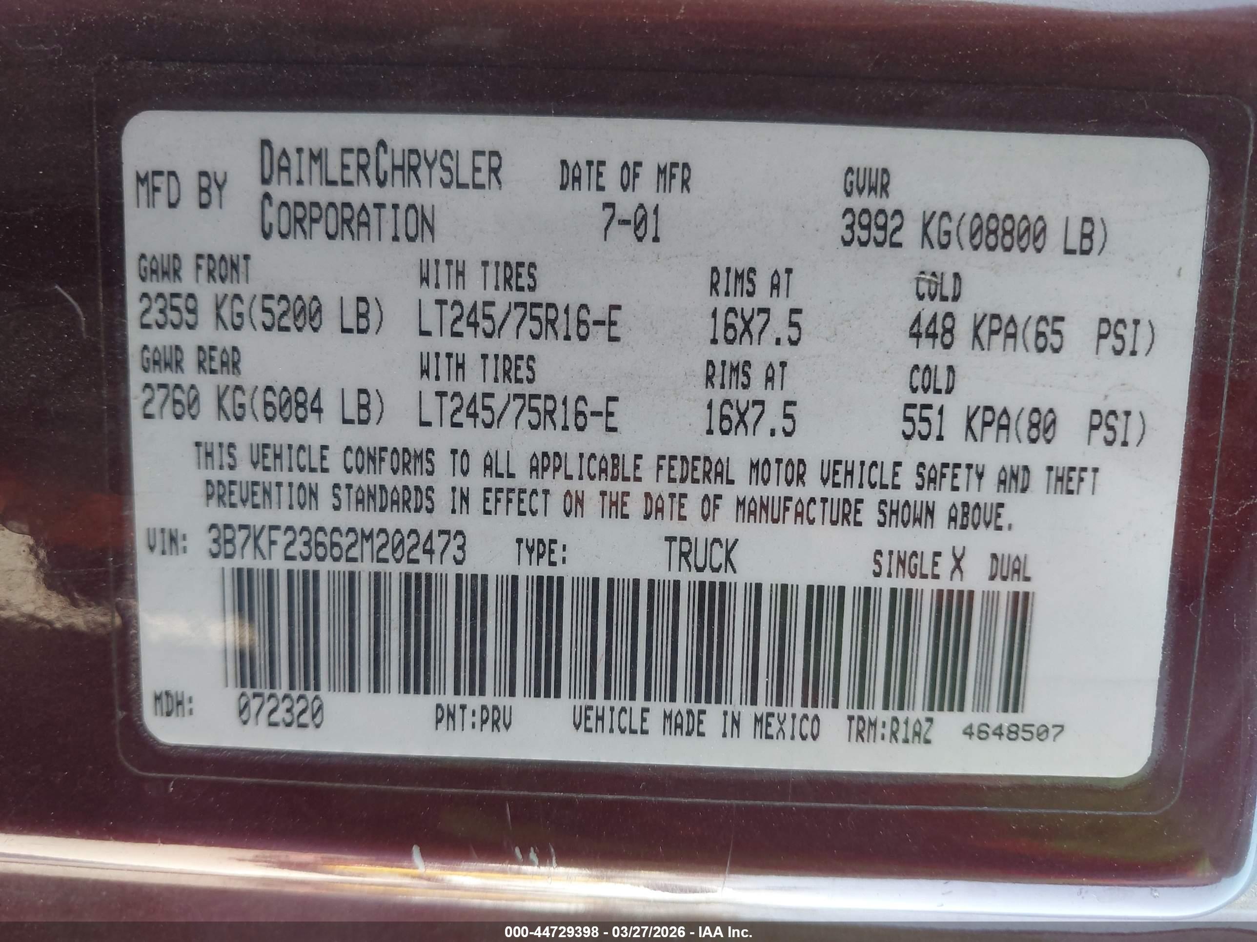 DODGE RAM image 9