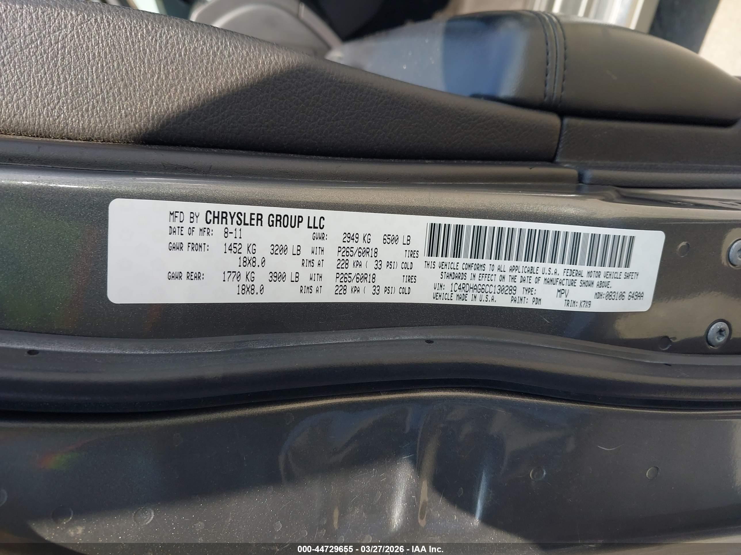 DODGE DURANGO image 9