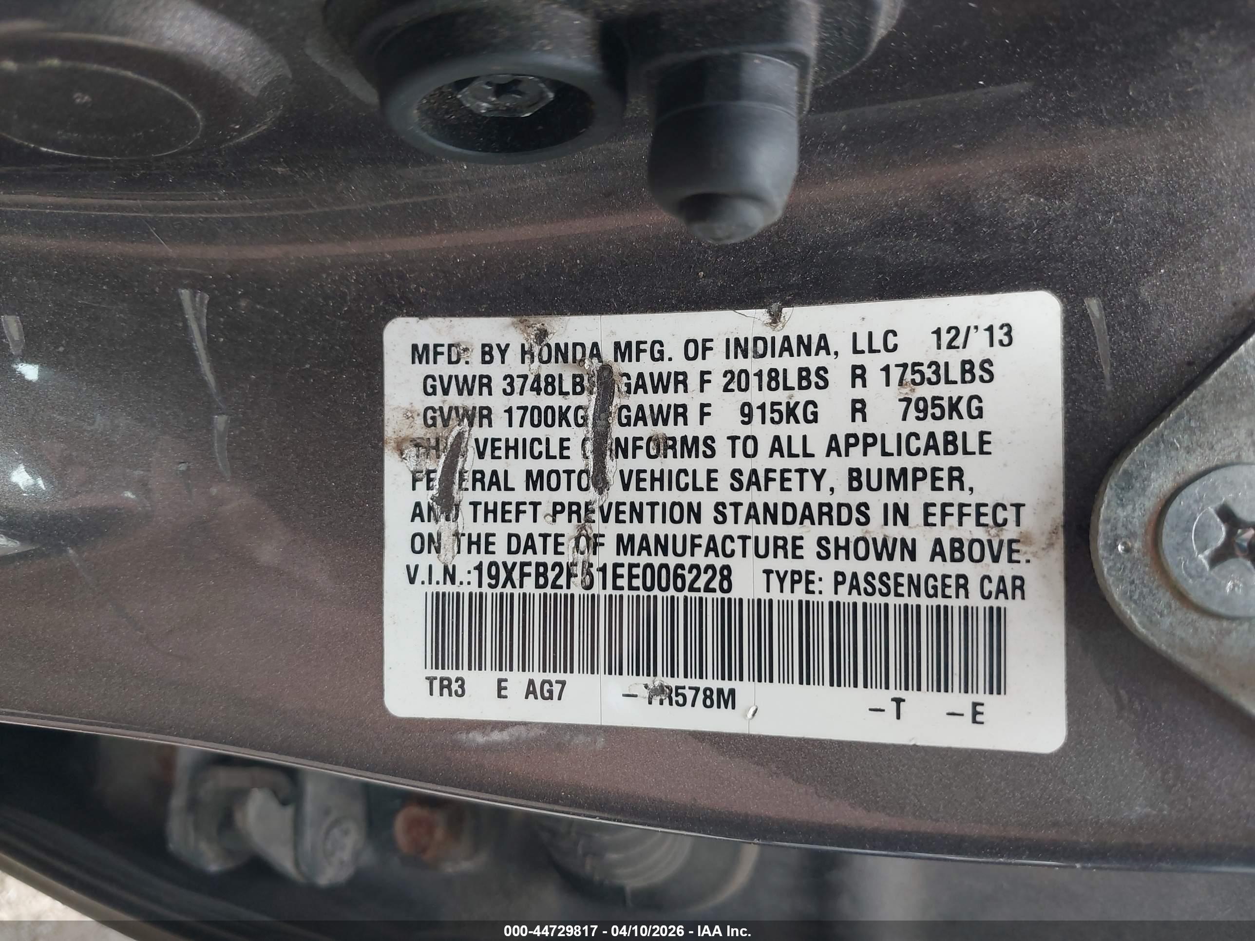 HONDA CIVIC image 9