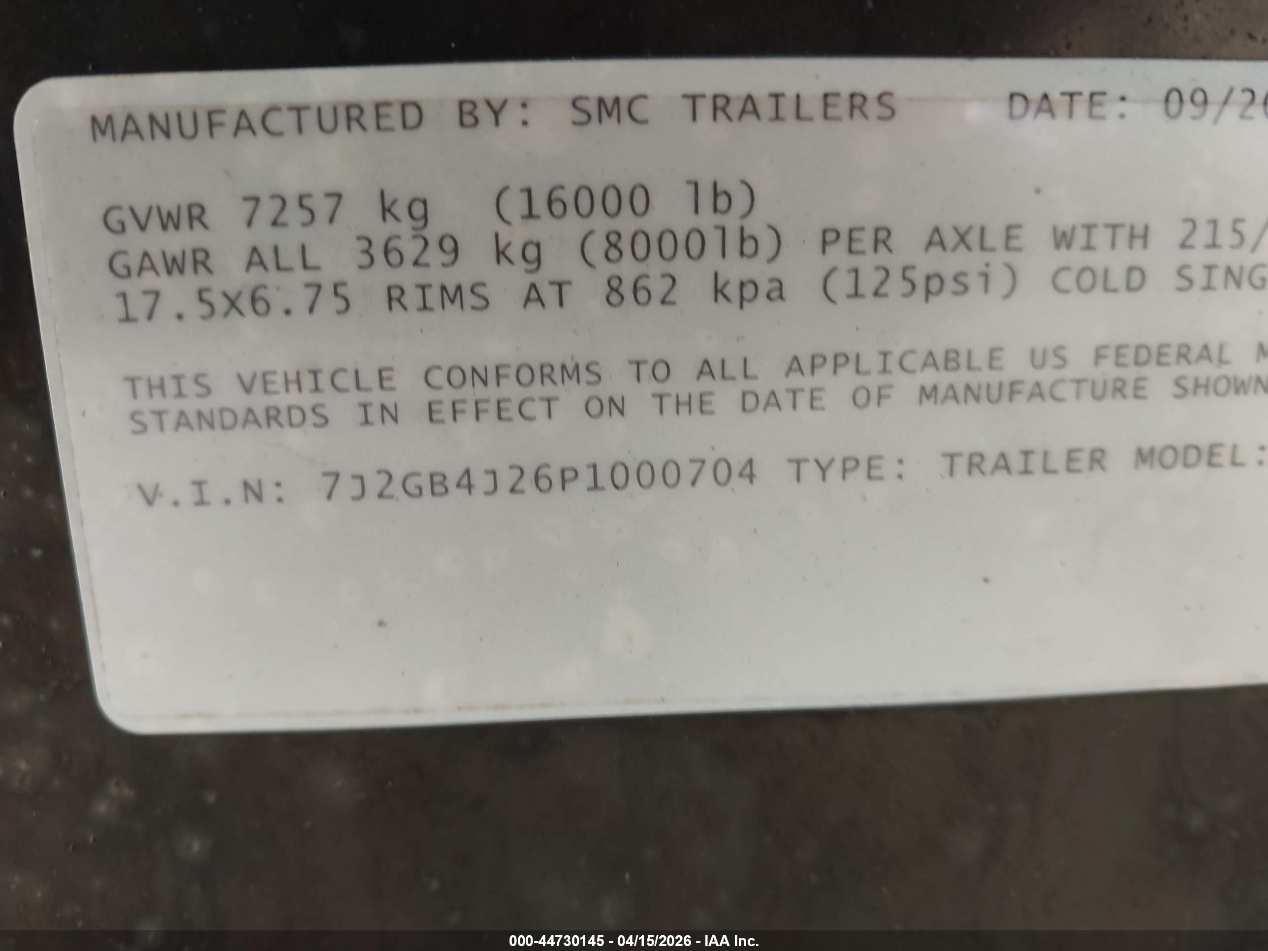 SMC TRAILERS image 9