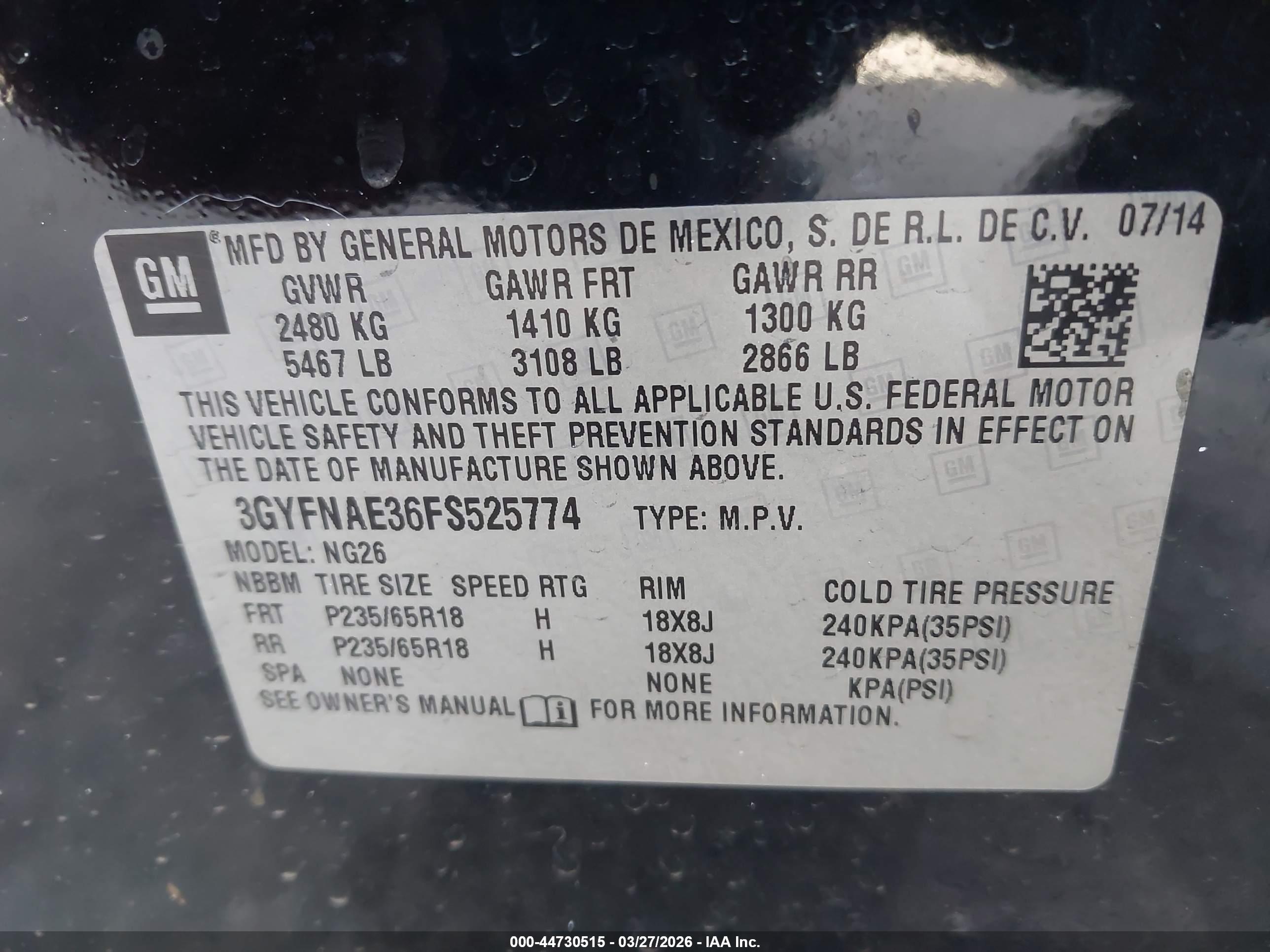 CADILLAC SRX image 9