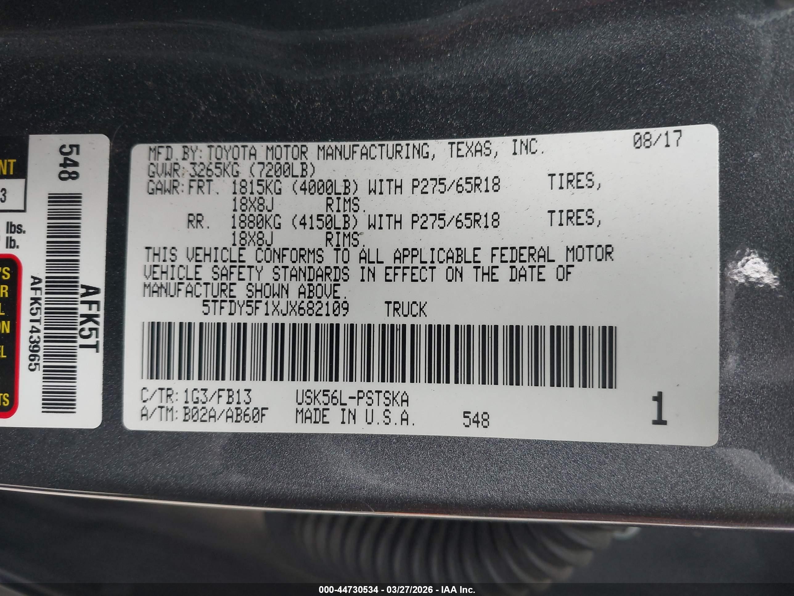 TOYOTA TUNDRA image 9