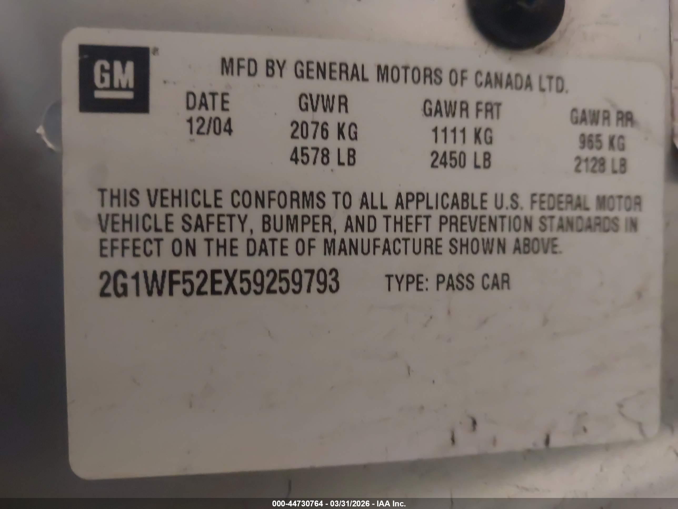 CHEVROLET IMPALA image 9