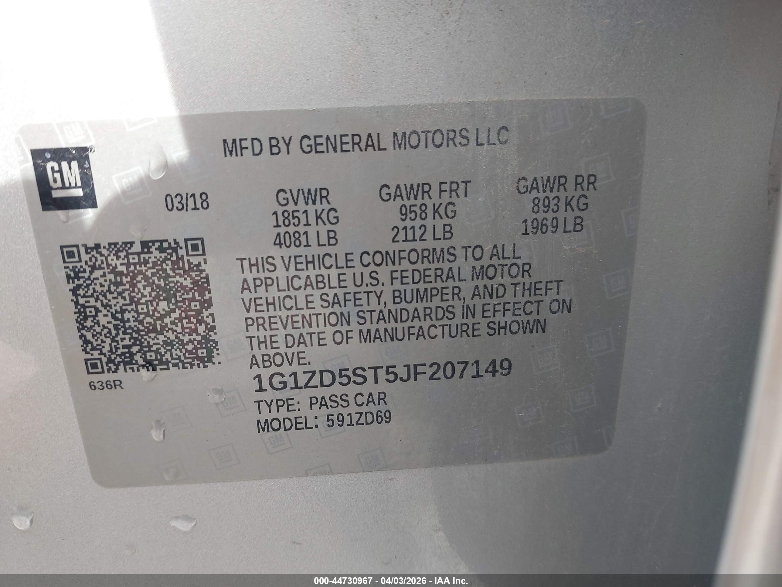 CHEVROLET MALIBU image 9