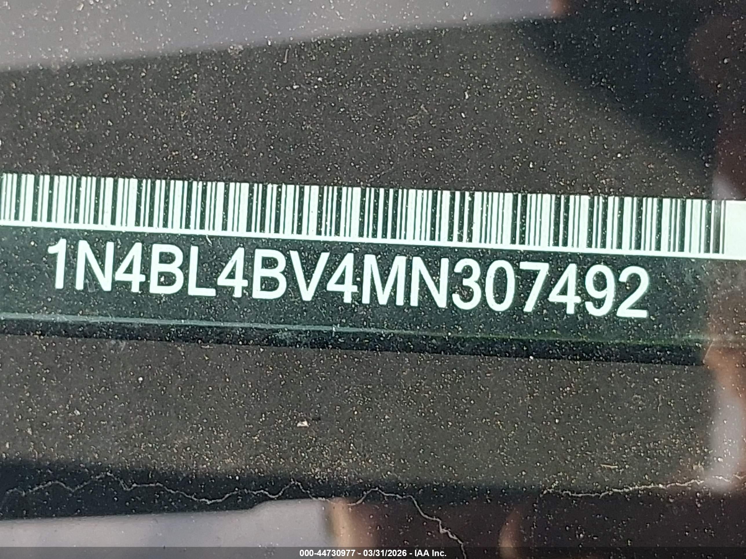 NISSAN ALTIMA image 9
