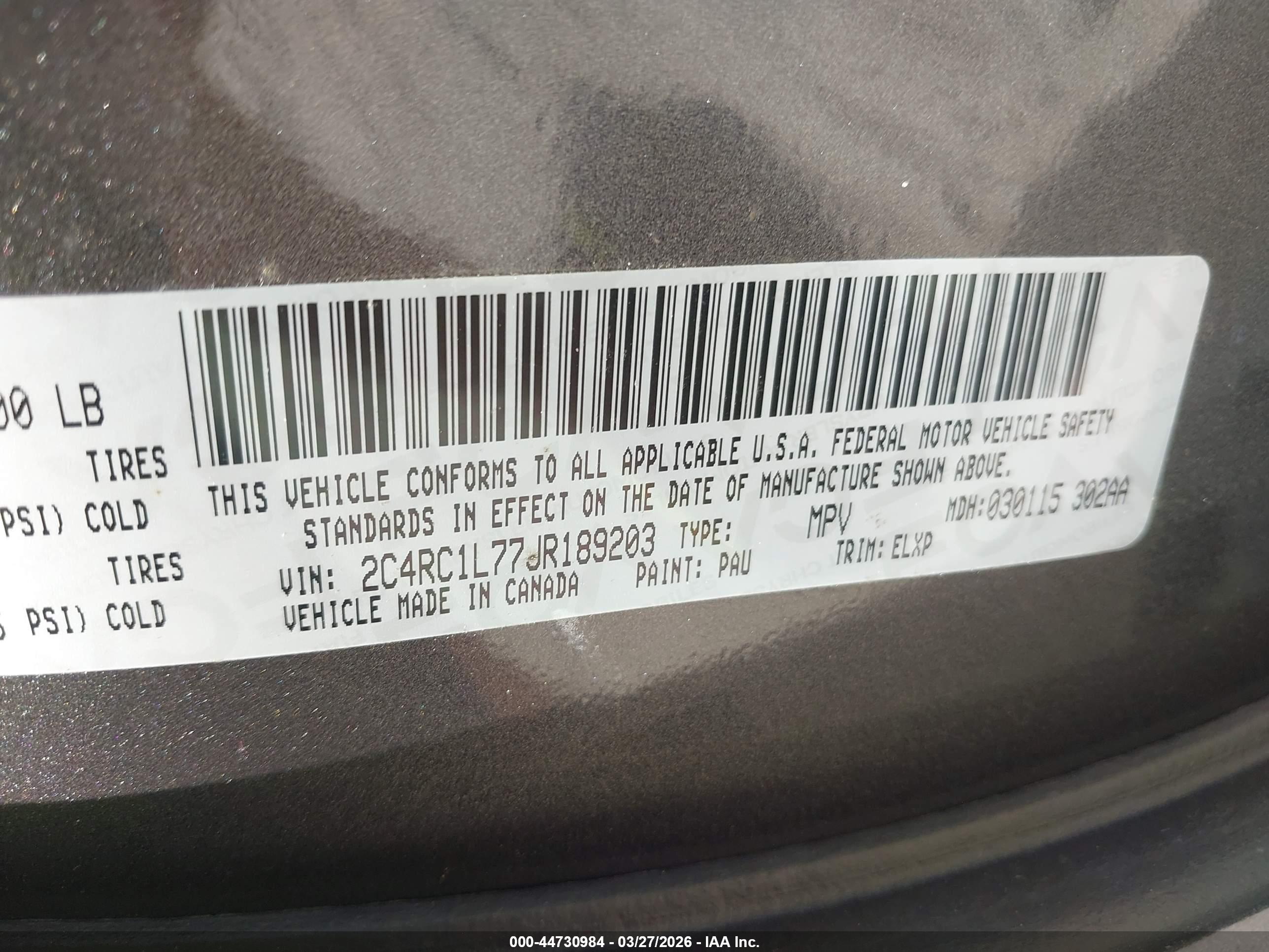 CHRYSLER PACIFICA image 9