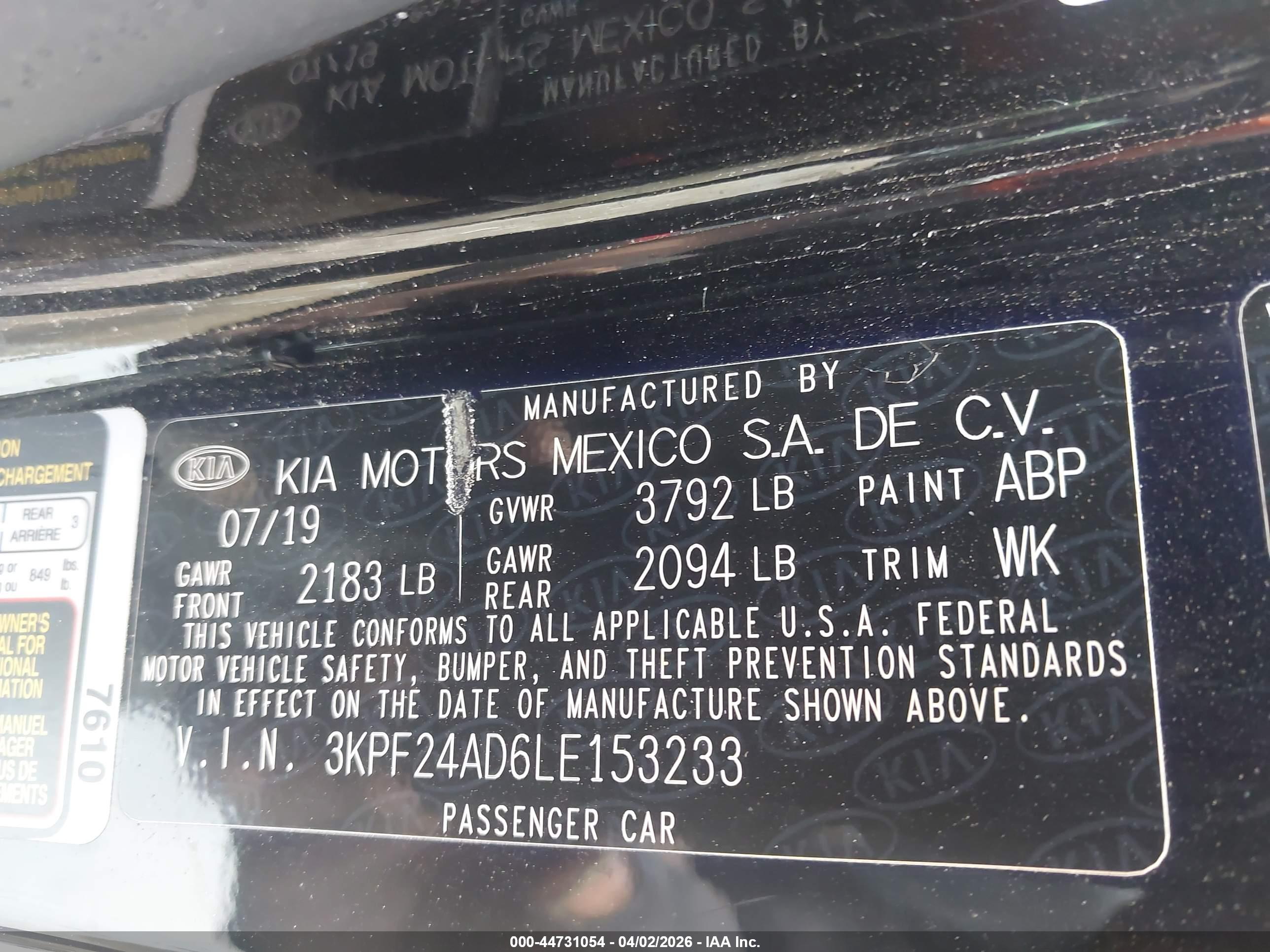 KIA FORTE image 9