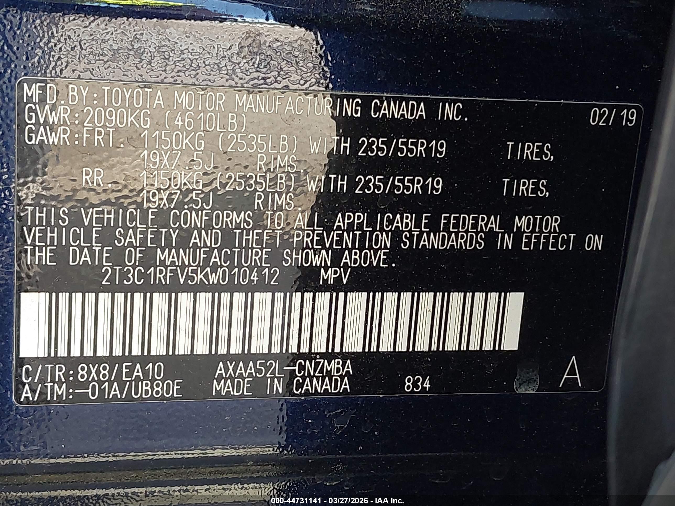 TOYOTA RAV4 image 9