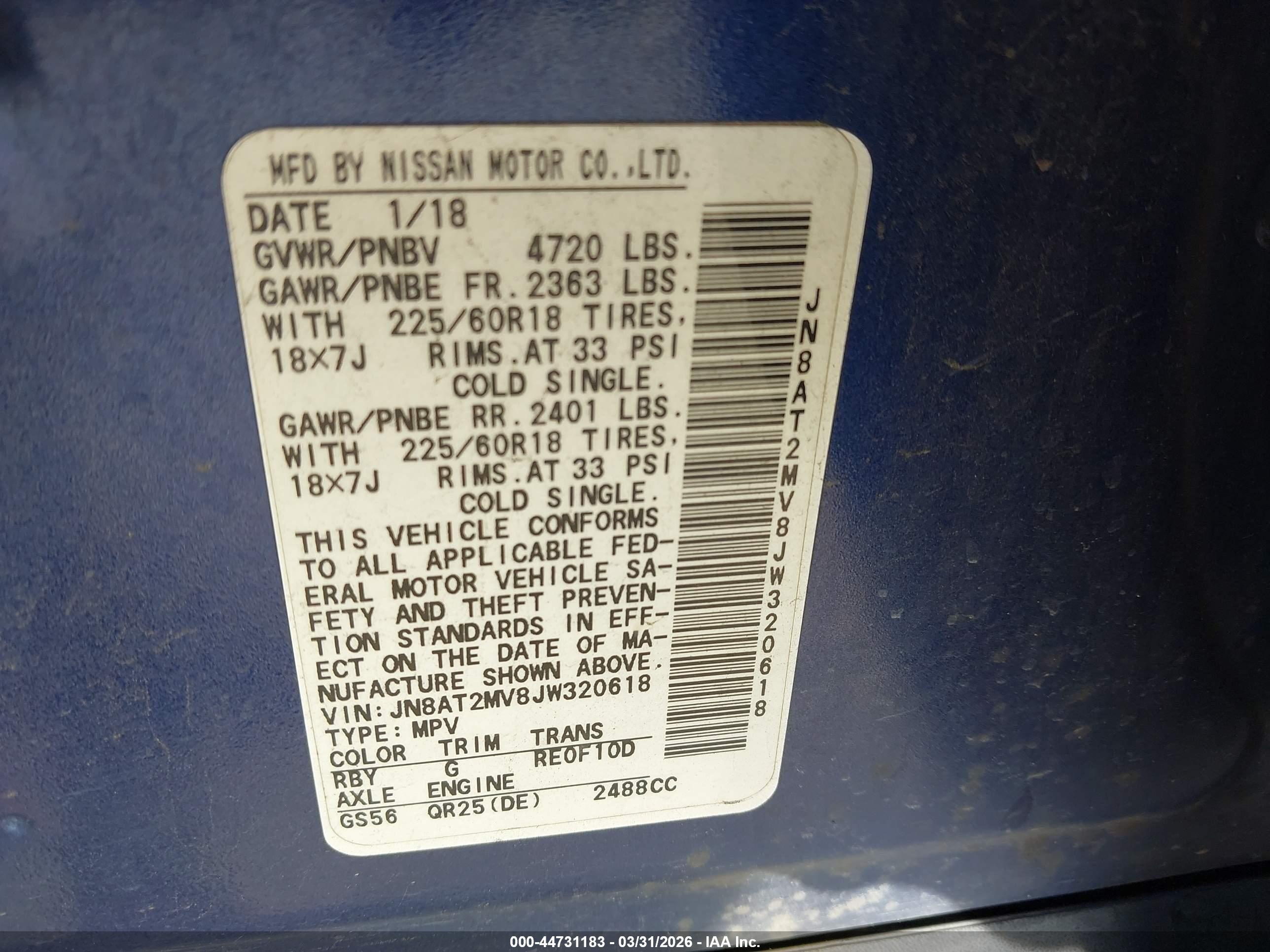 NISSAN ROGUE image 9