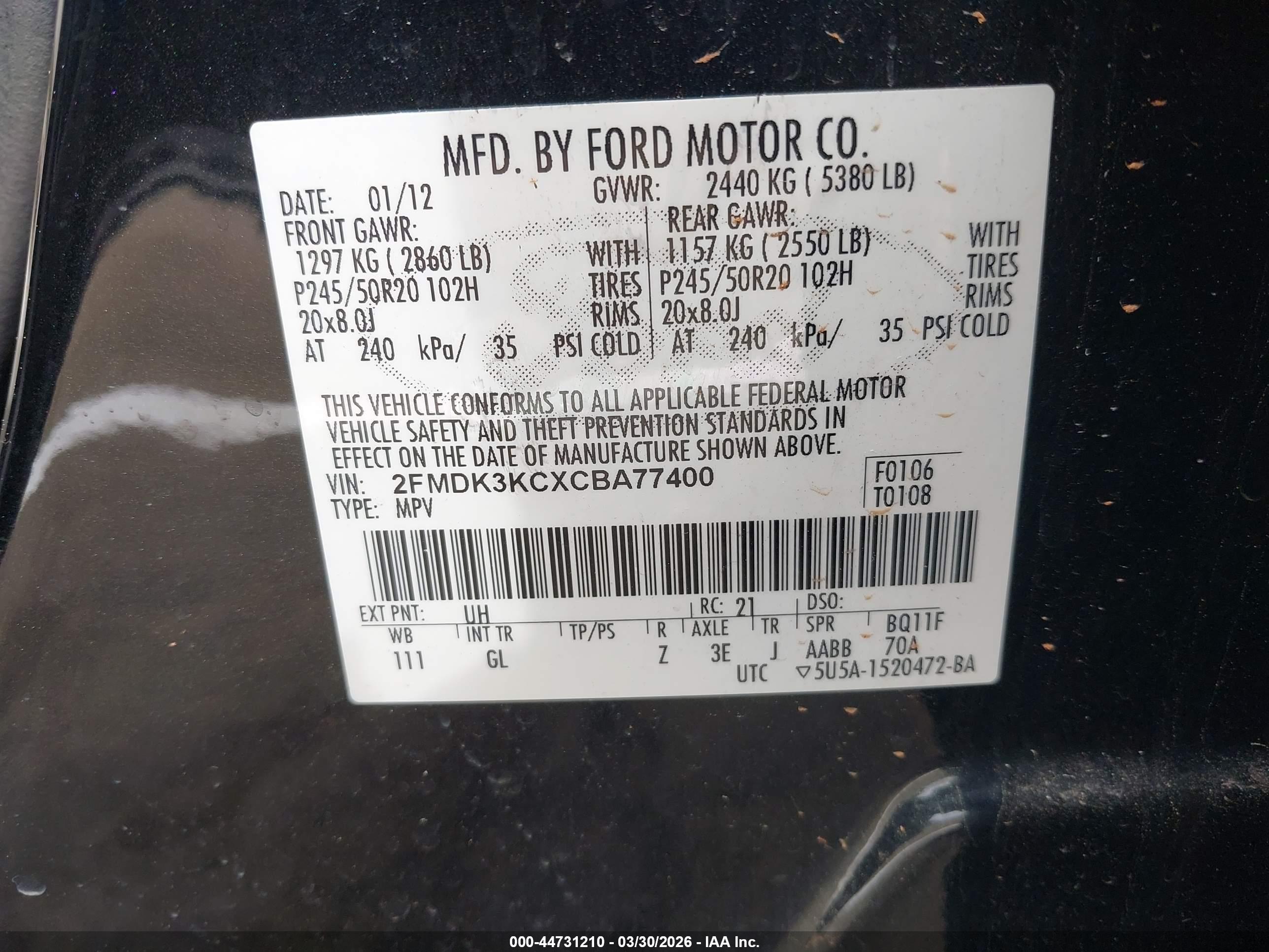 FORD EDGE image 9