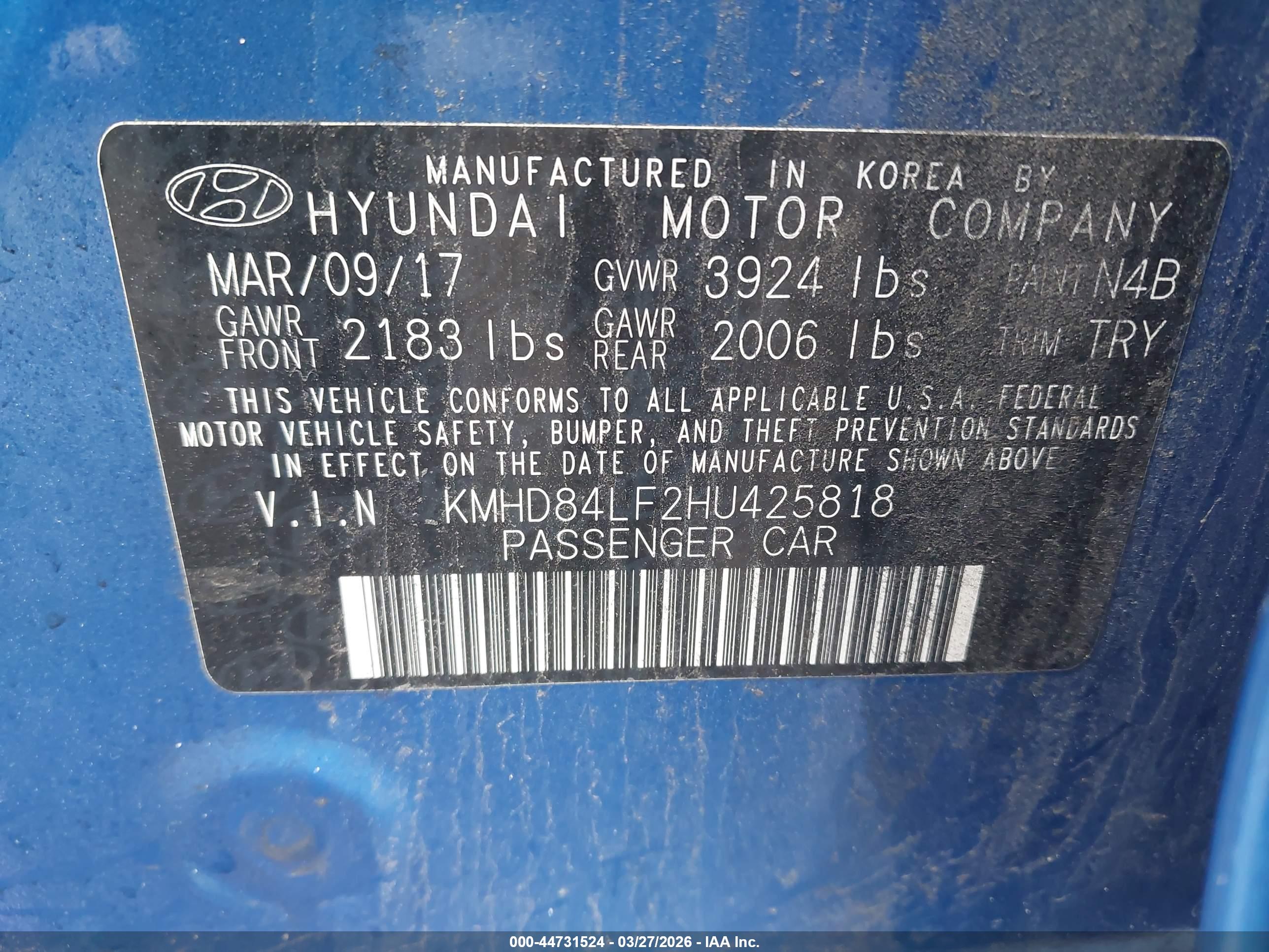 HYUNDAI ELANTRA image 9