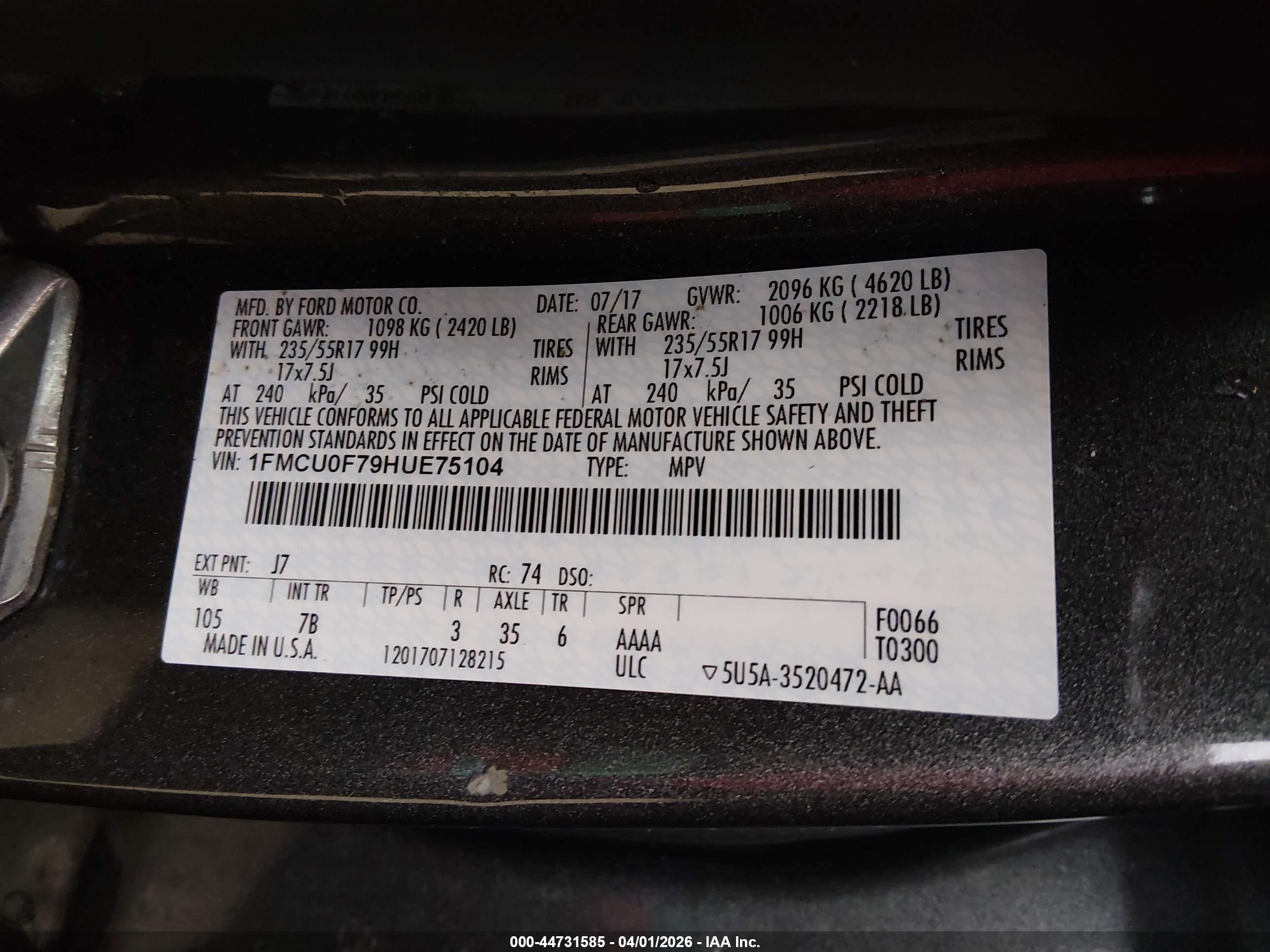 FORD ESCAPE image 9