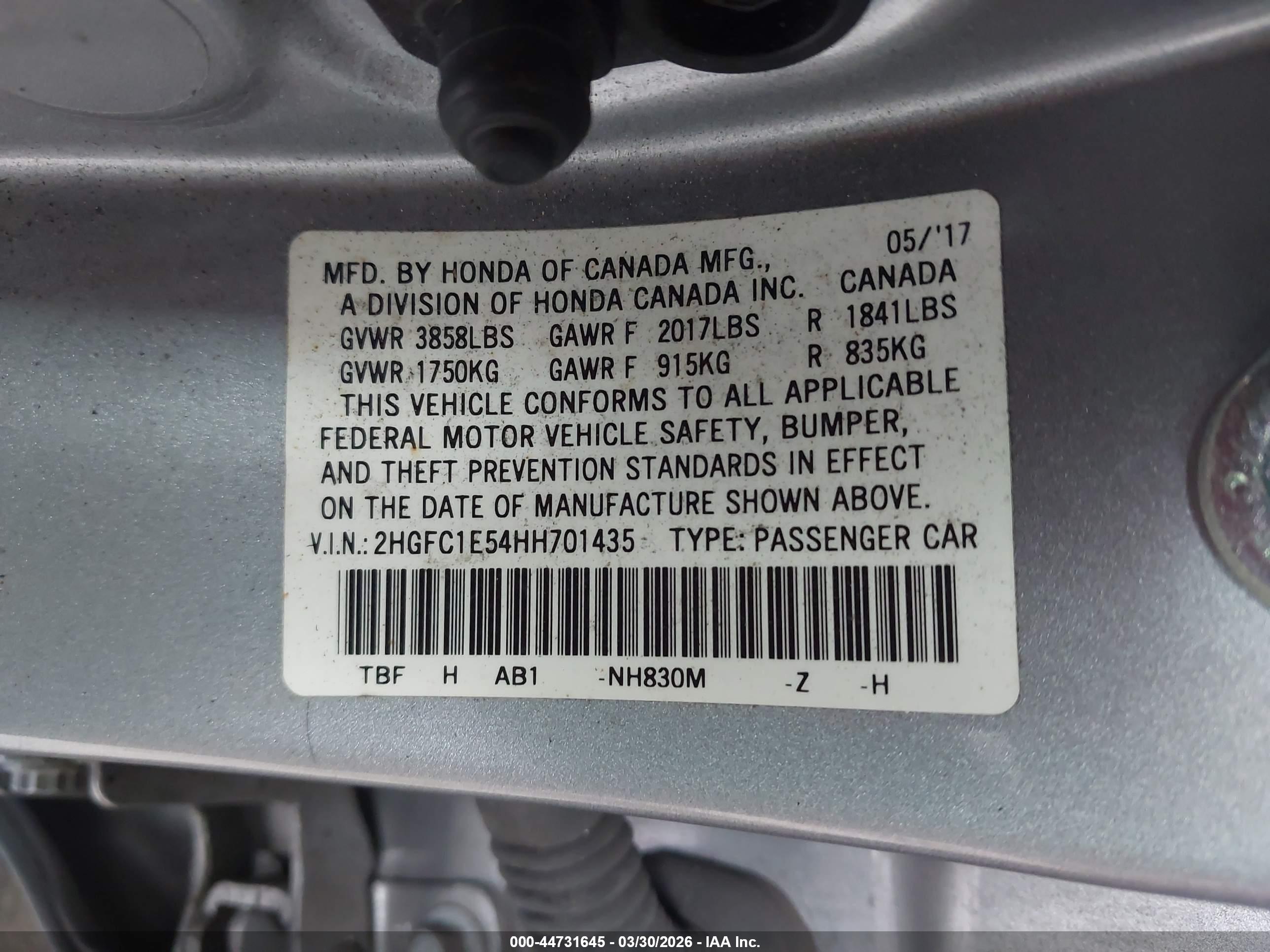 HONDA CIVIC image 9
