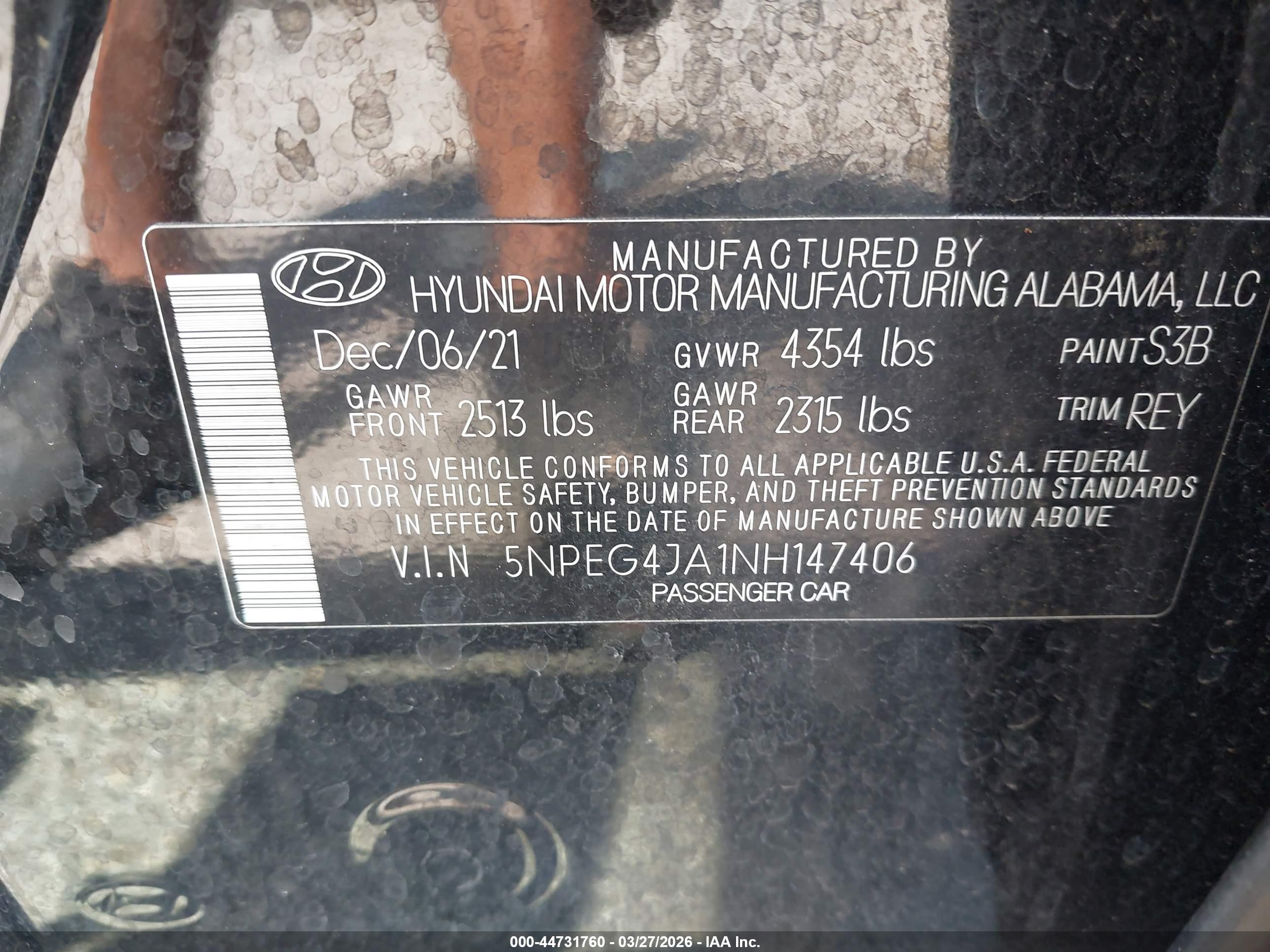 HYUNDAI SONATA image 9