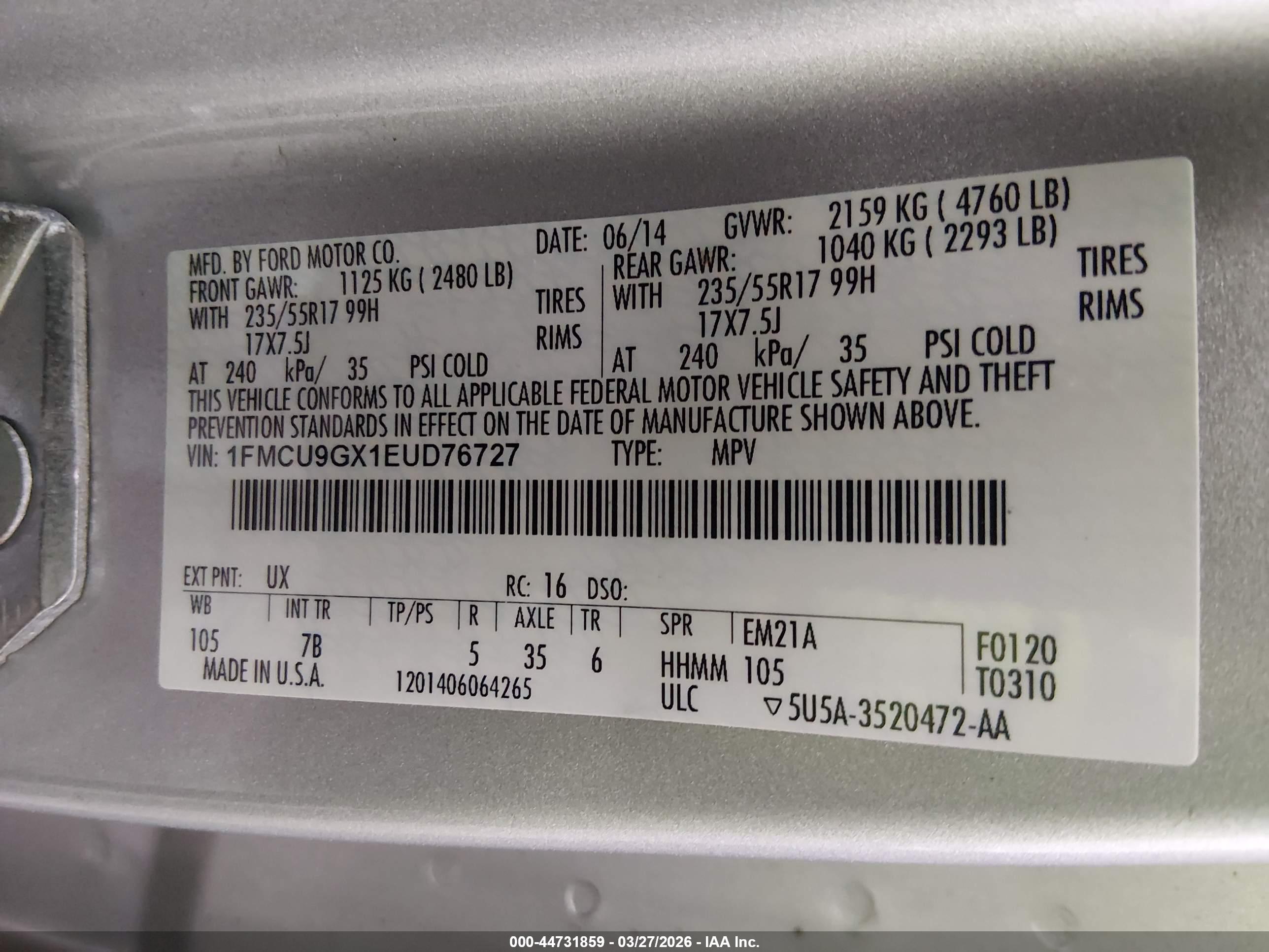 FORD ESCAPE image 9