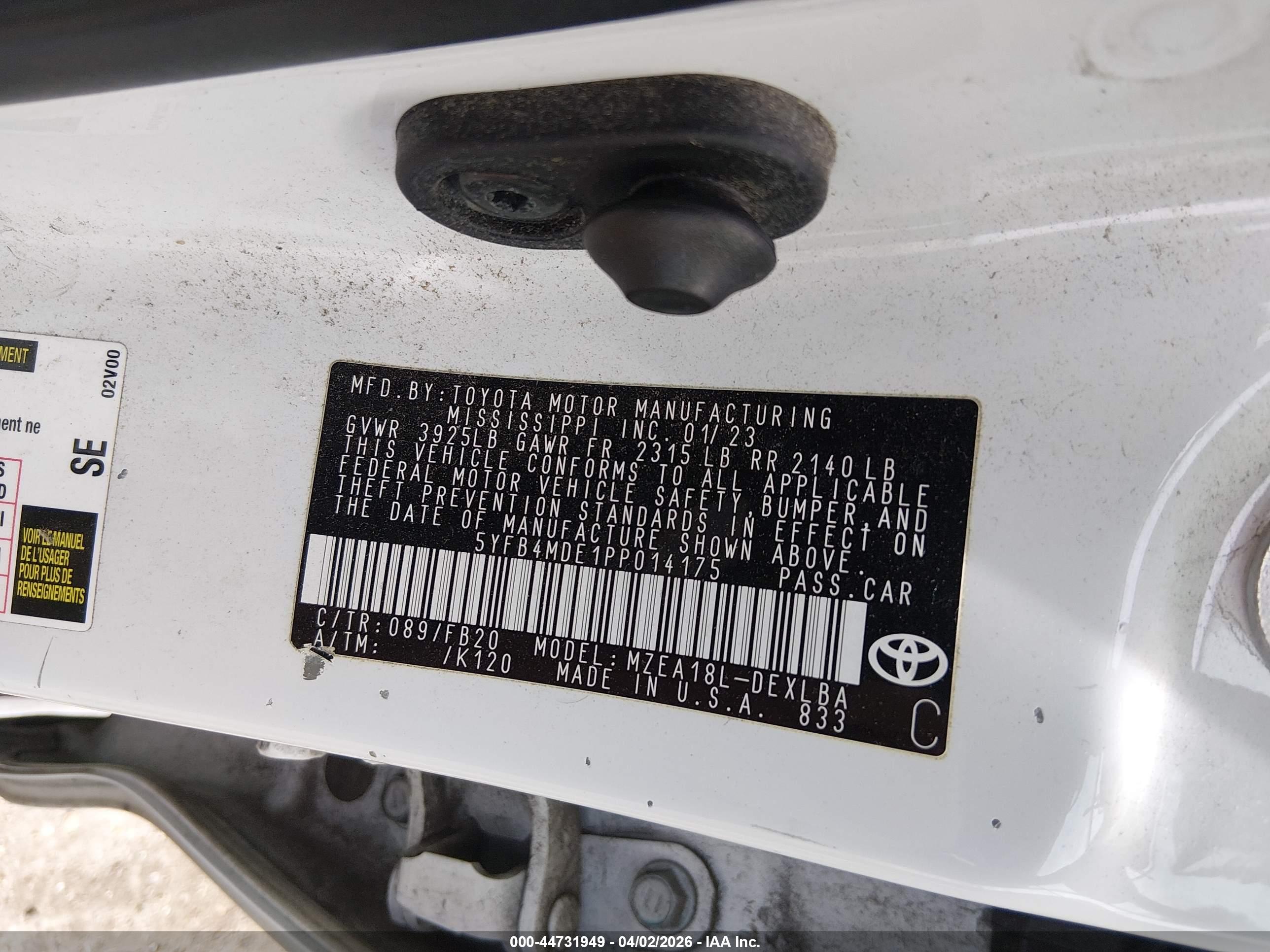 TOYOTA COROLLA image 9