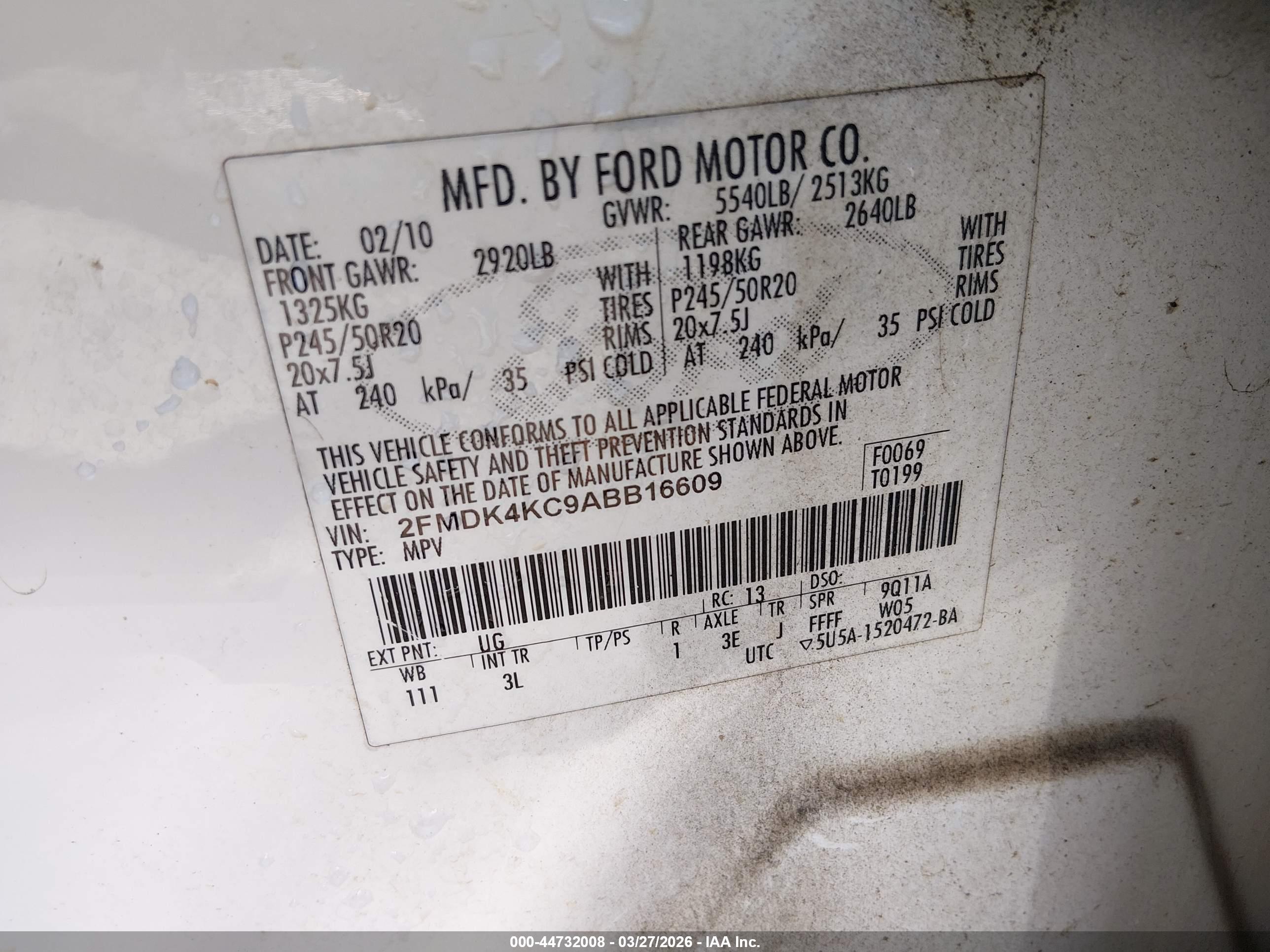 FORD EDGE image 9