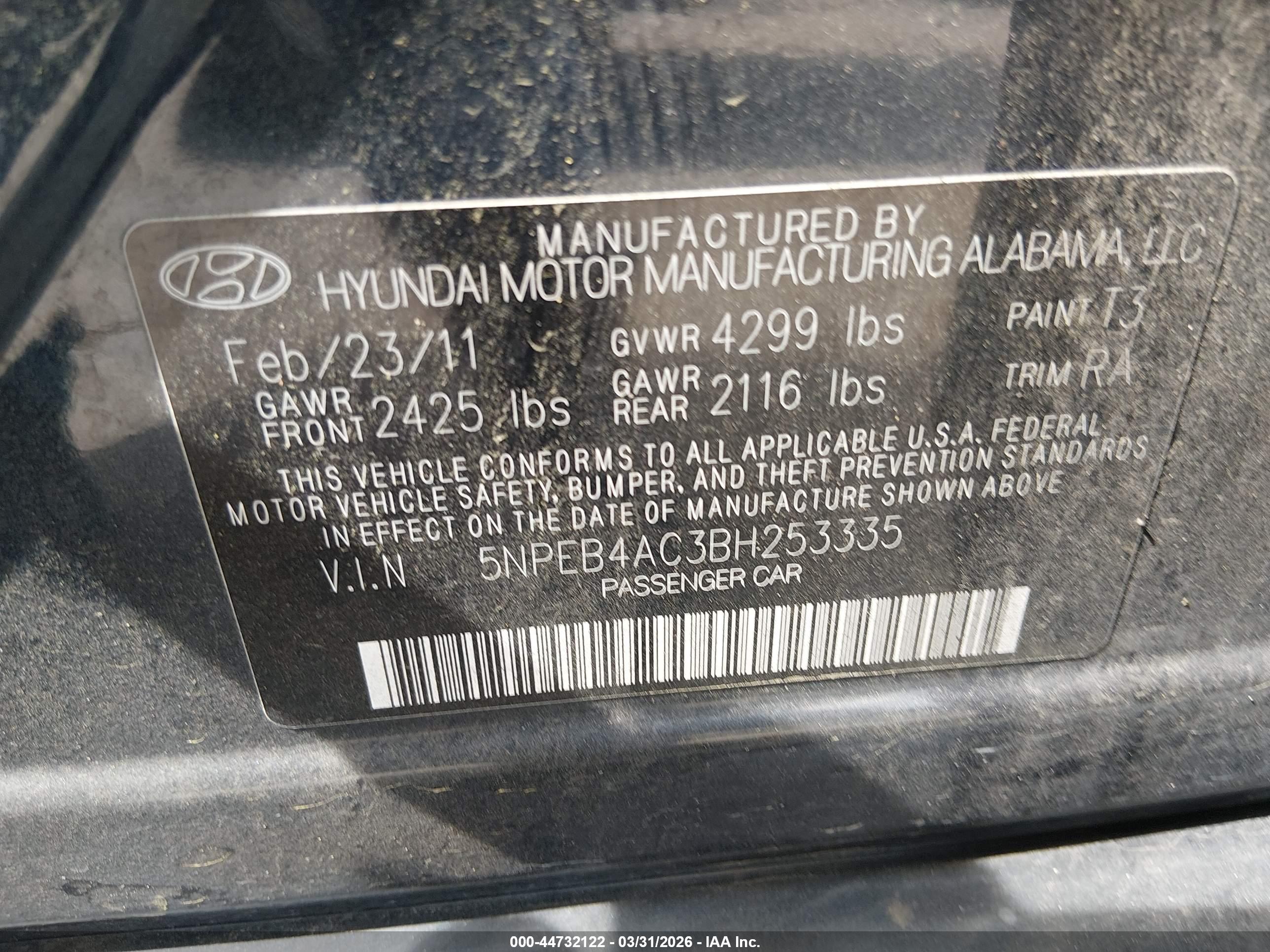 HYUNDAI SONATA image 9