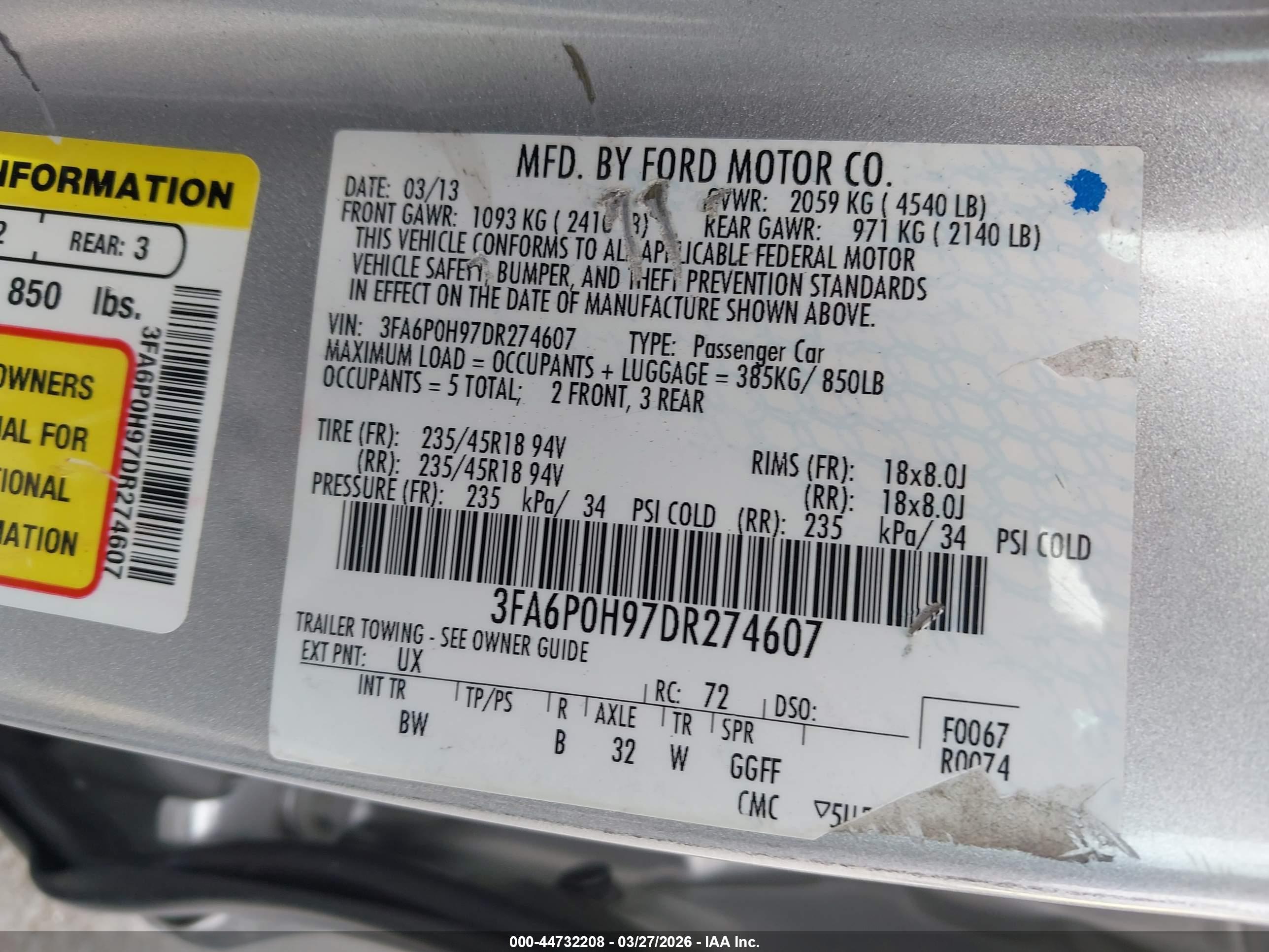 FORD FUSION image 9