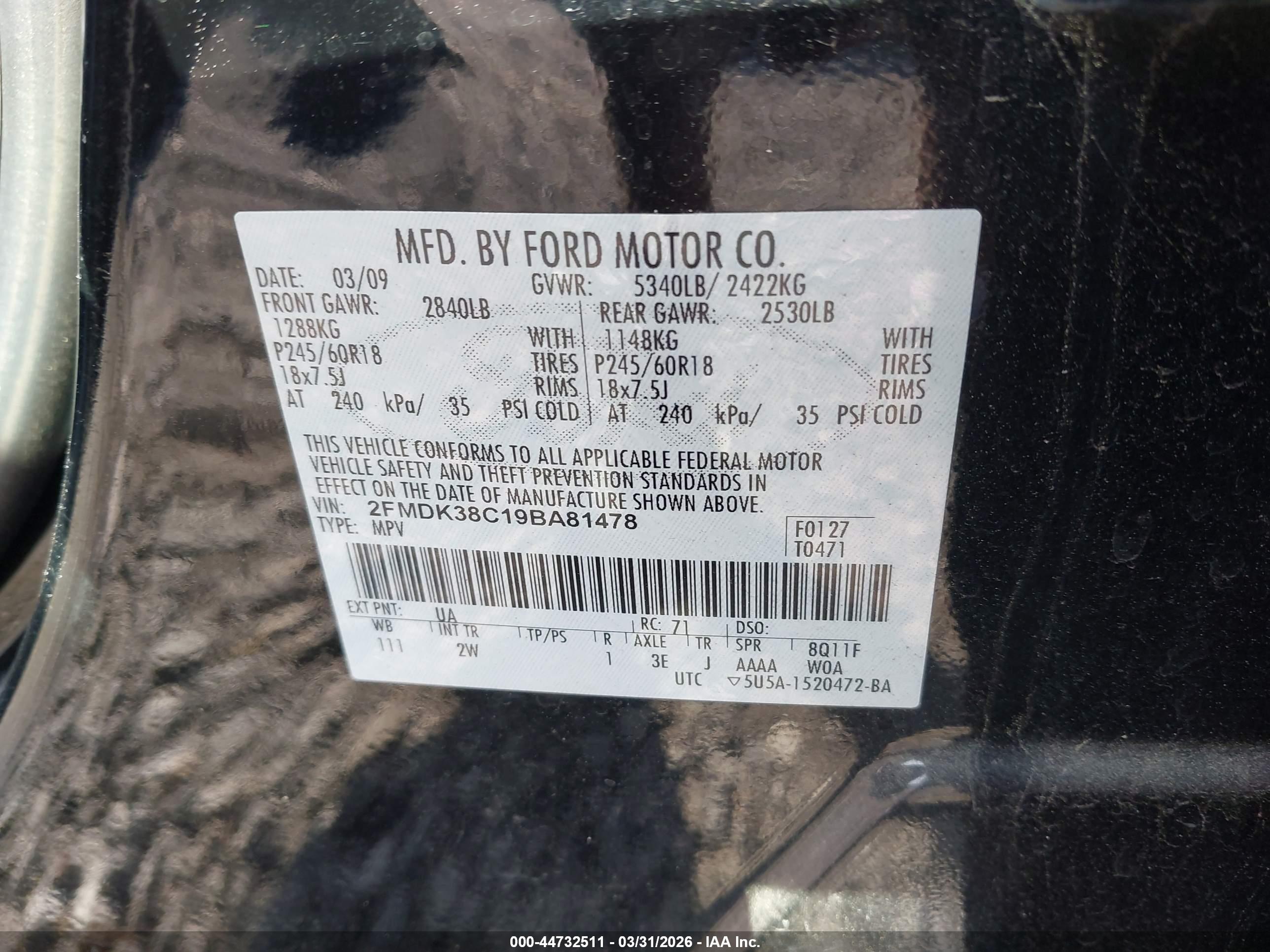 FORD EDGE image 9