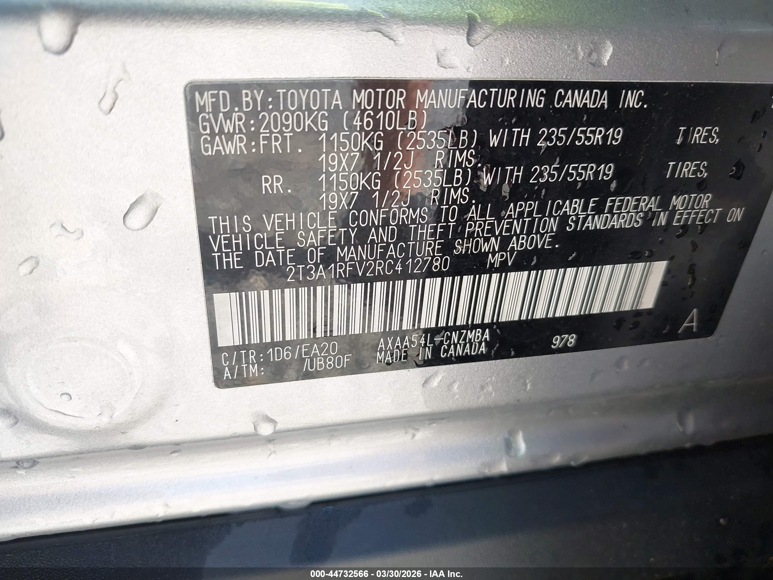 TOYOTA RAV4 image 9