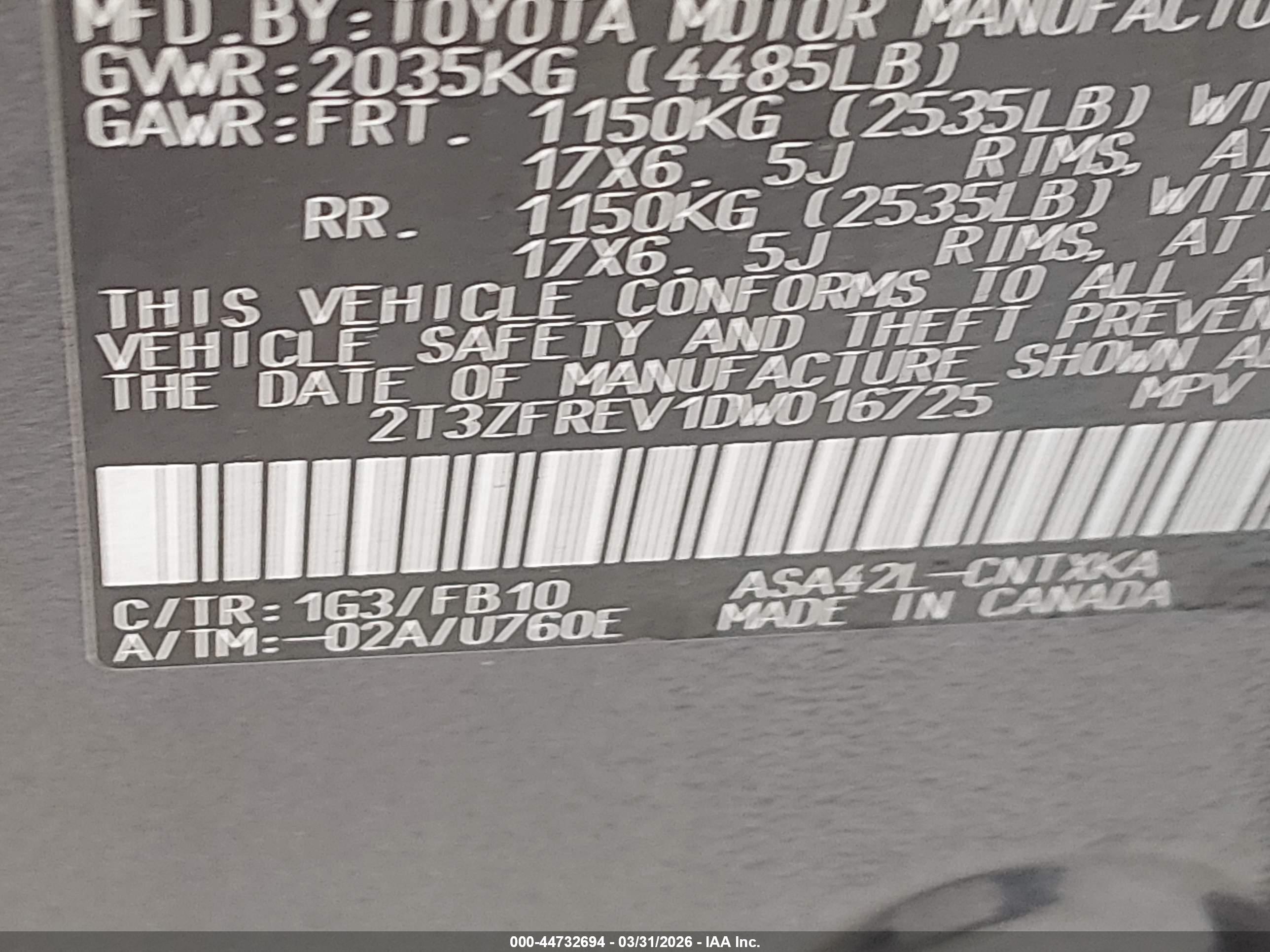 TOYOTA RAV4 image 9