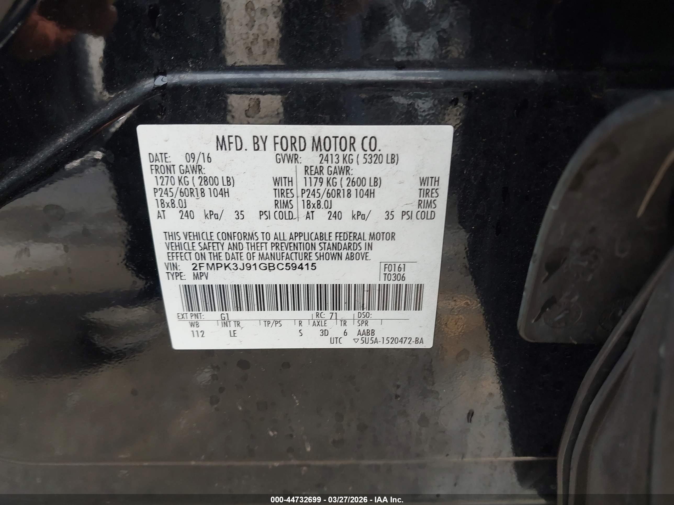 FORD EDGE image 9