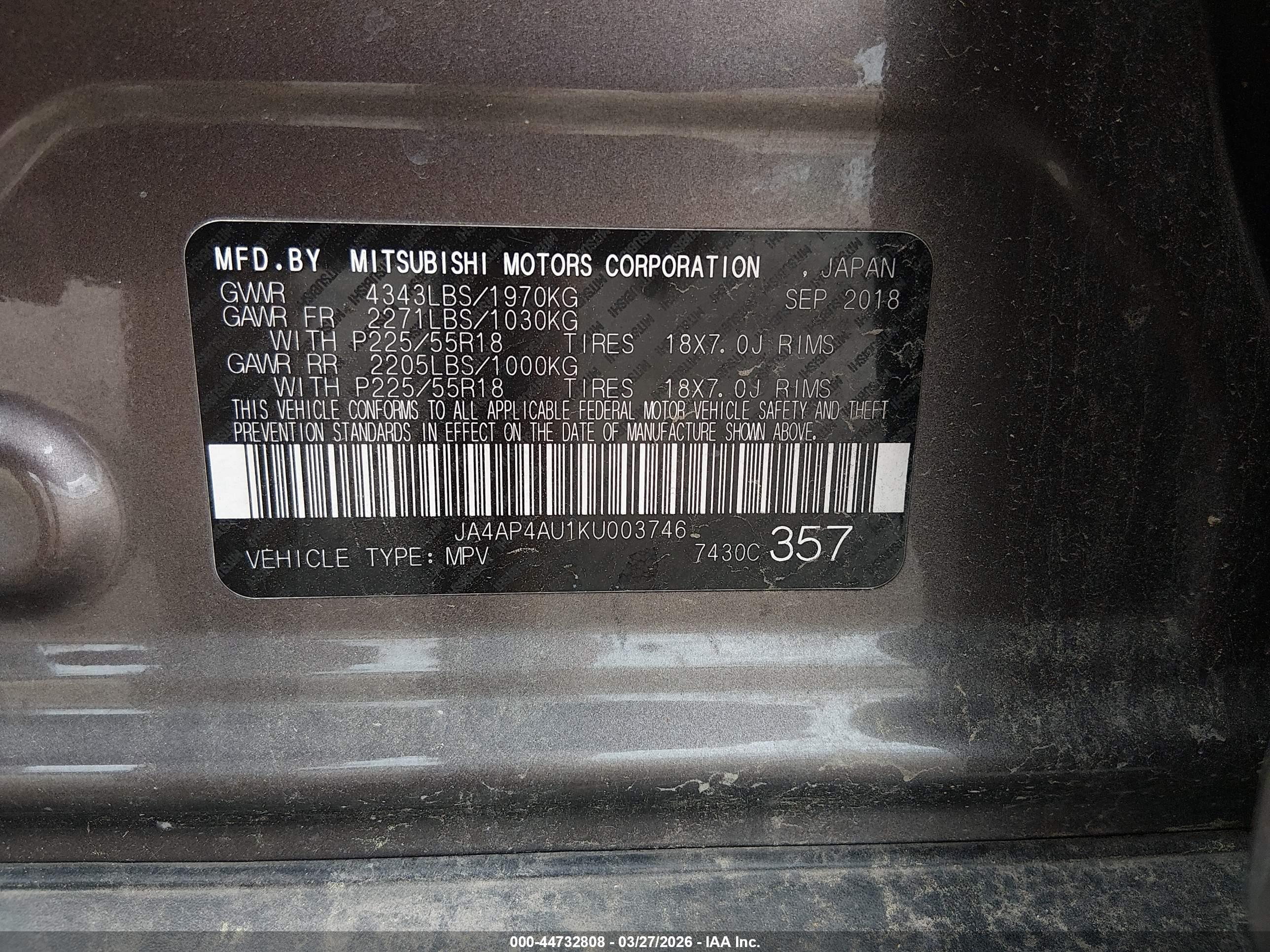MITSUBISHI OUTLANDER image 9