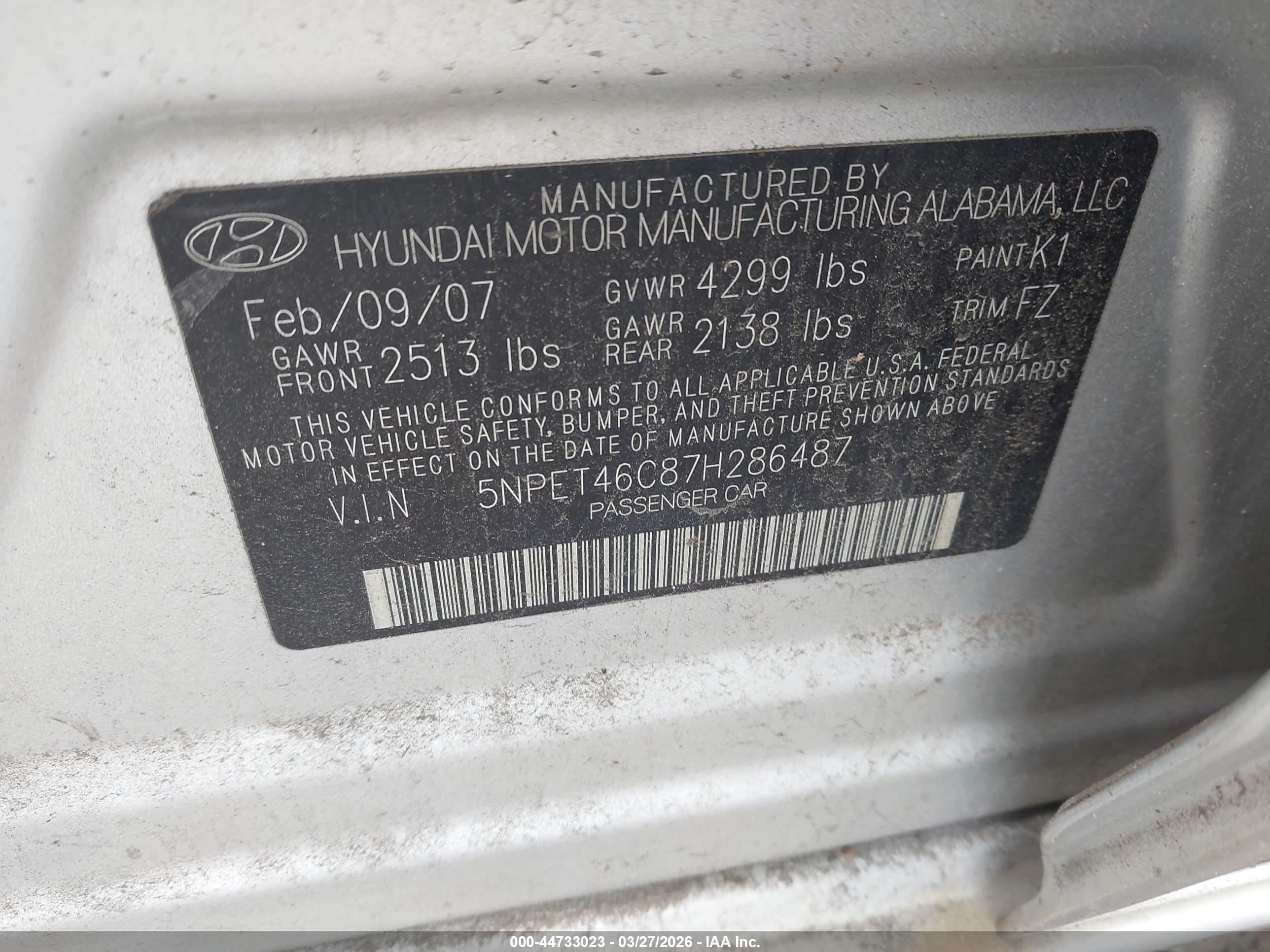 HYUNDAI SONATA image 9