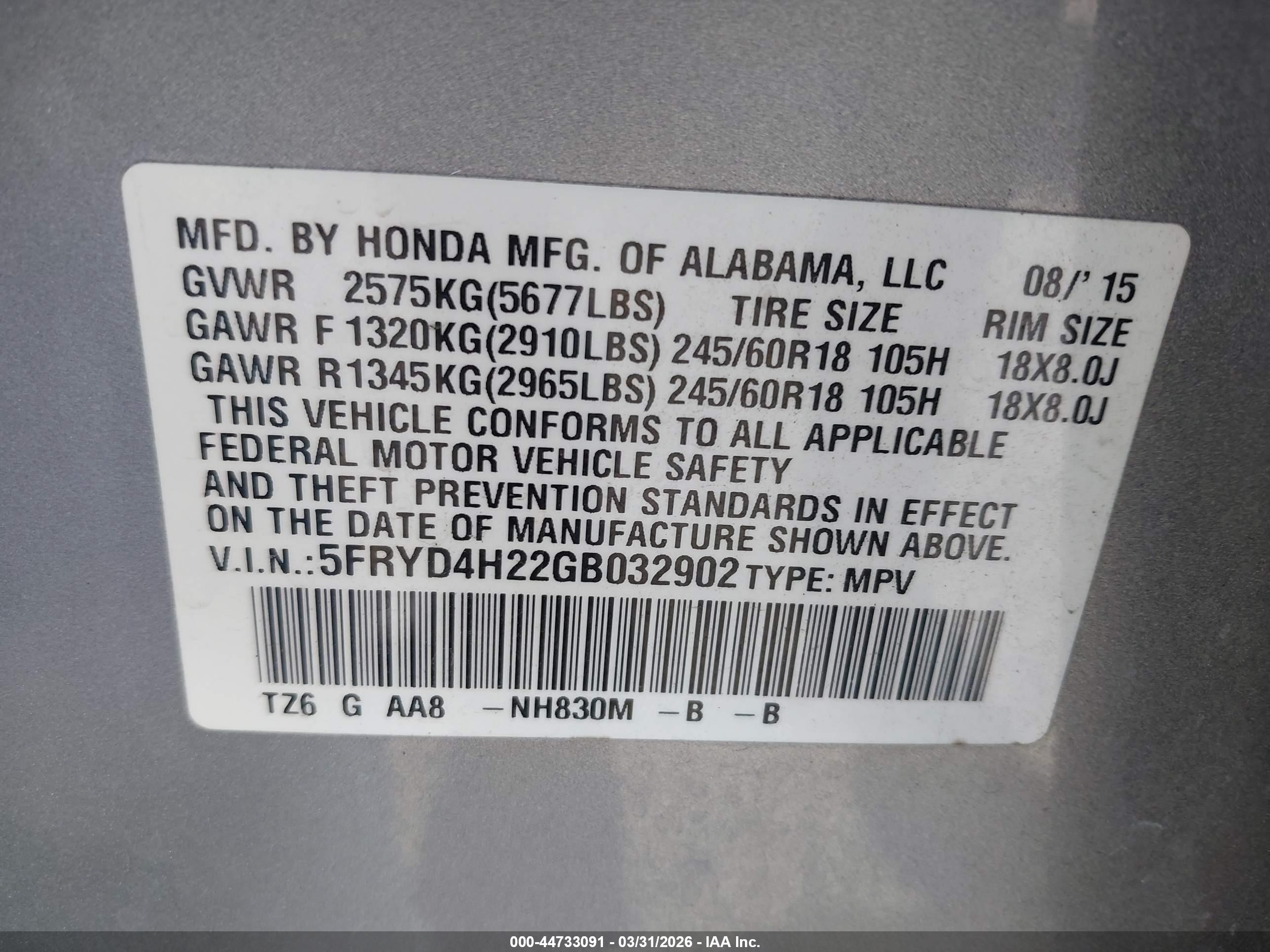ACURA MDX image 9