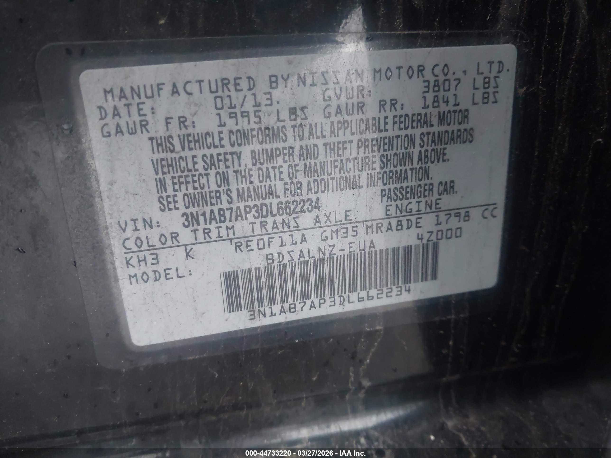 NISSAN SENTRA image 9